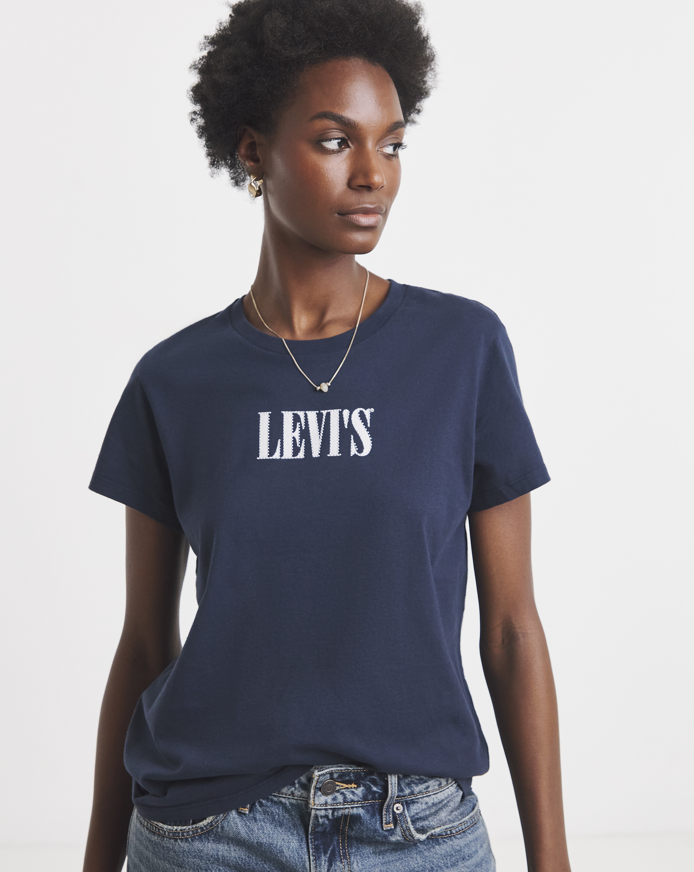 Levi's The Perfect Tee Stud Logo