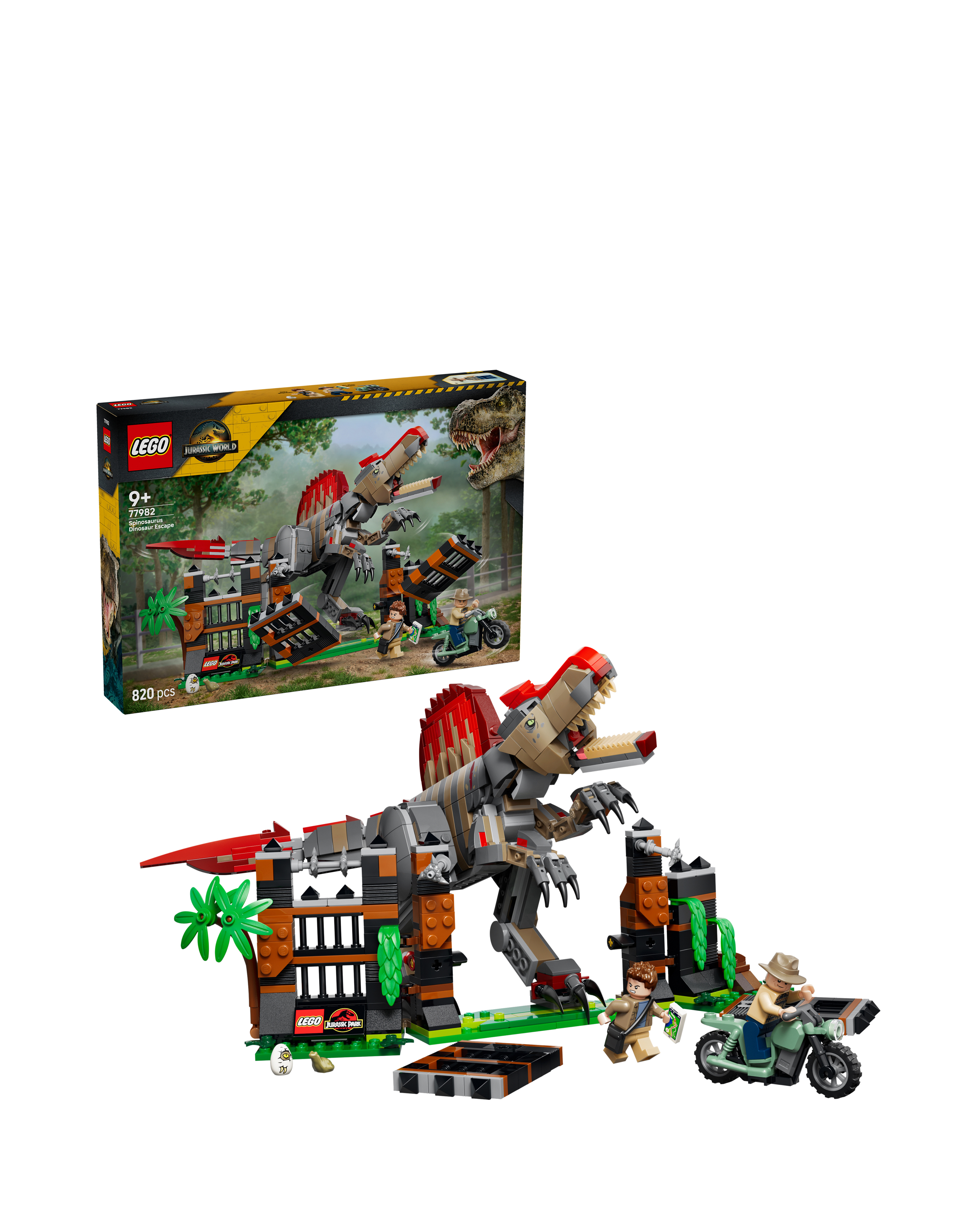 LEGO Jurassic World Spinosaurus Dinosaur Escape 77982