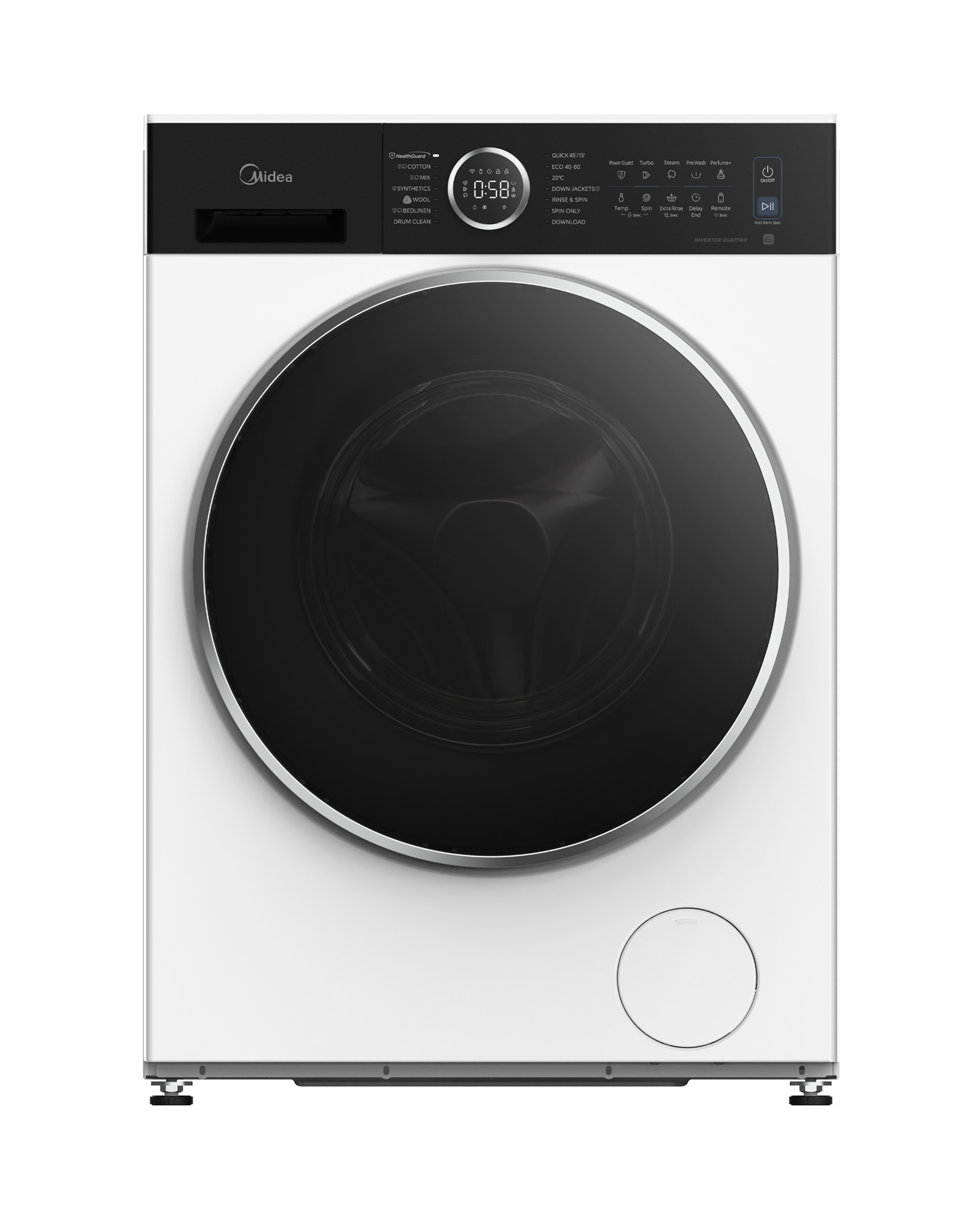 Midea 9kg Washer Dryer - White