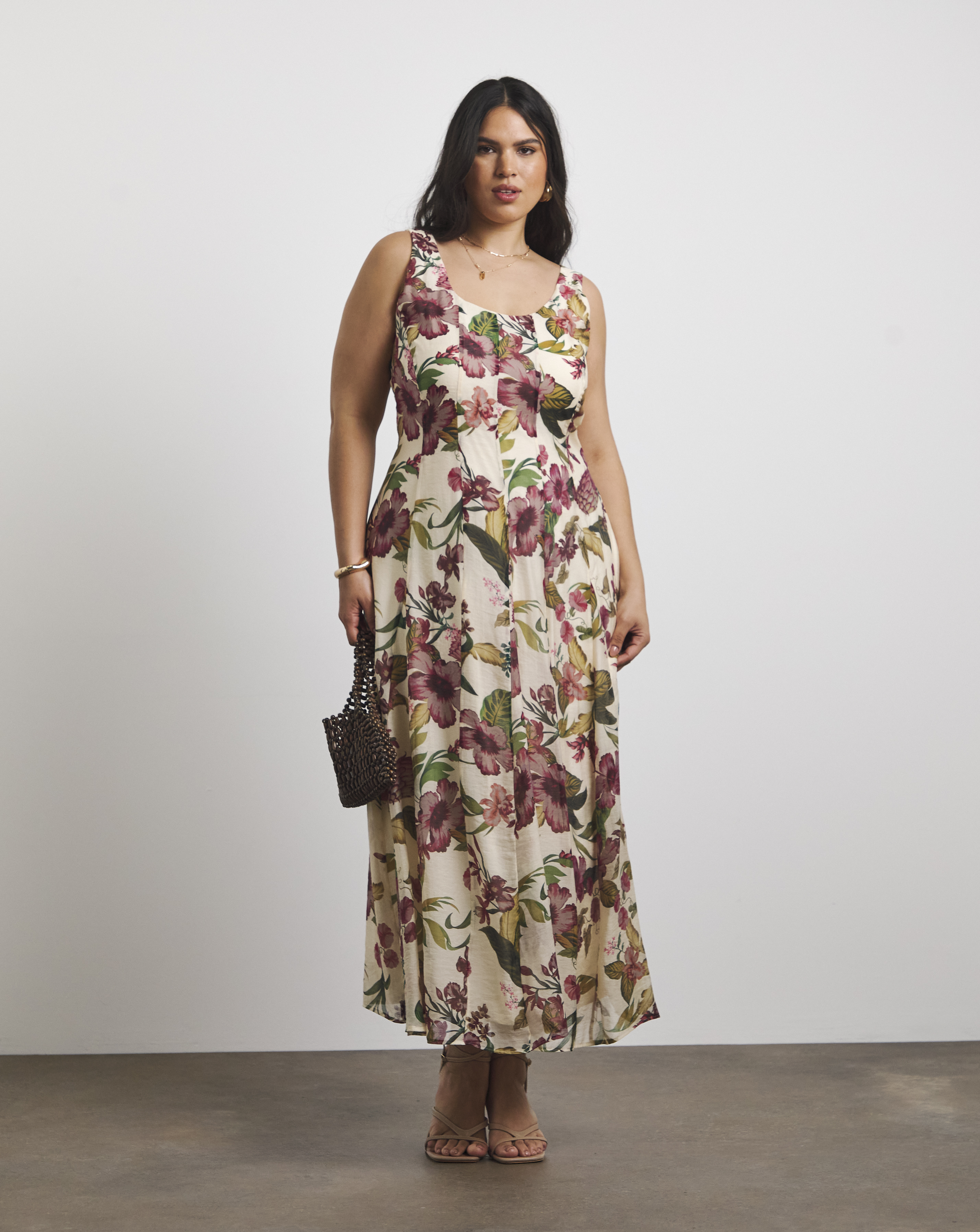 New In - Joanna Hope Seam Detail Prom Dress