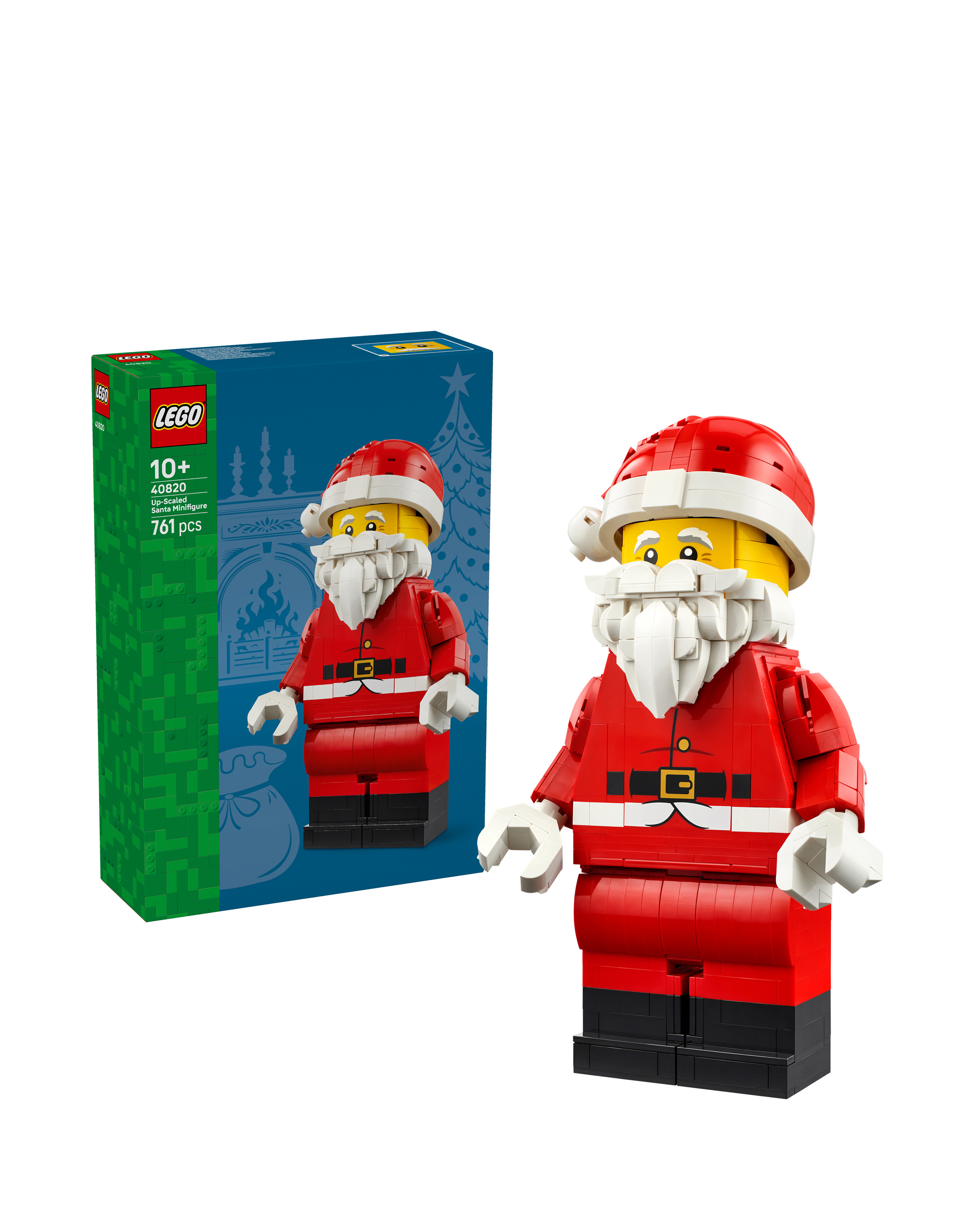 Lego Up-Scaled Santa Minifigure Construction Set - Image 19