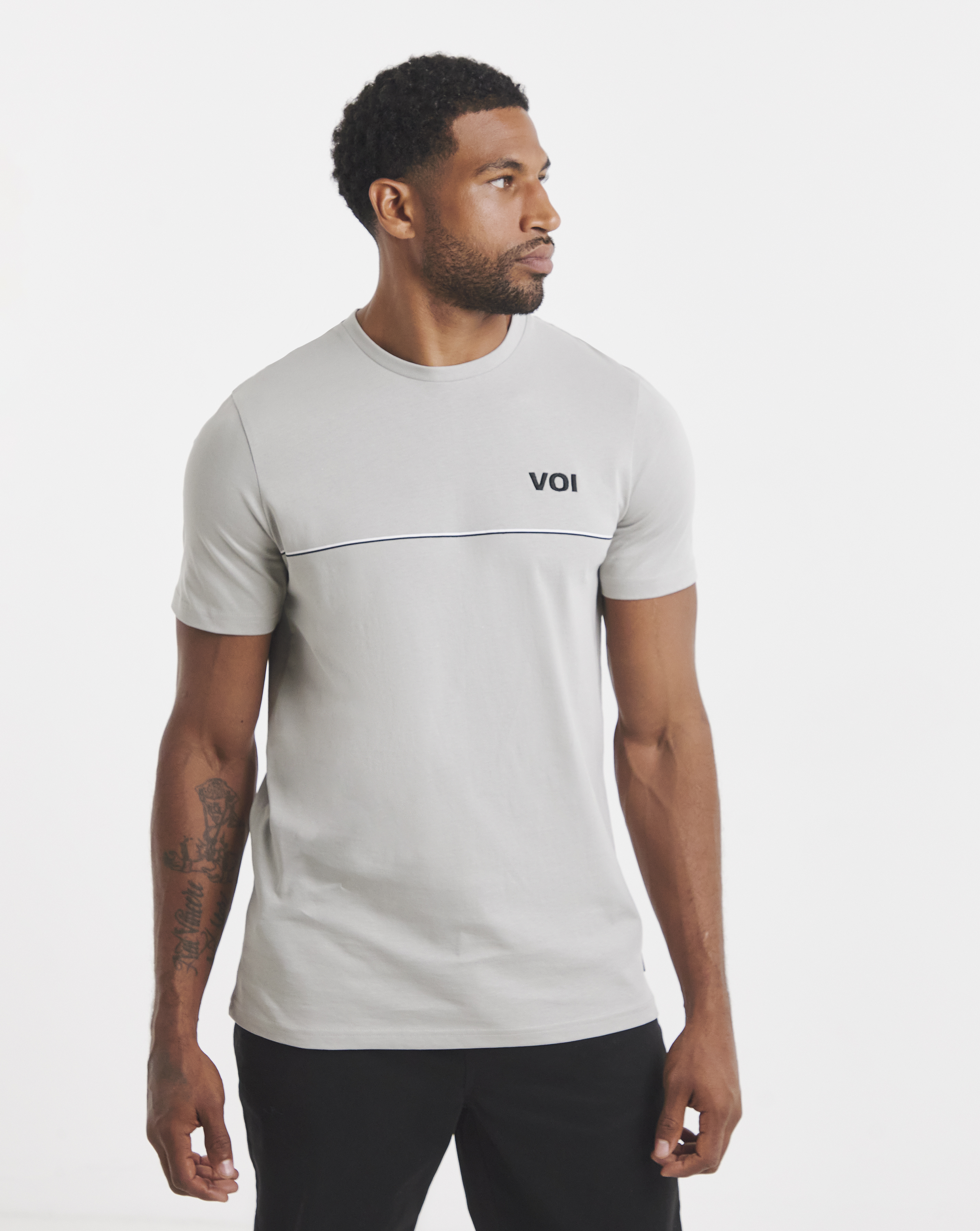 Voi Striped T-shirt Long Length