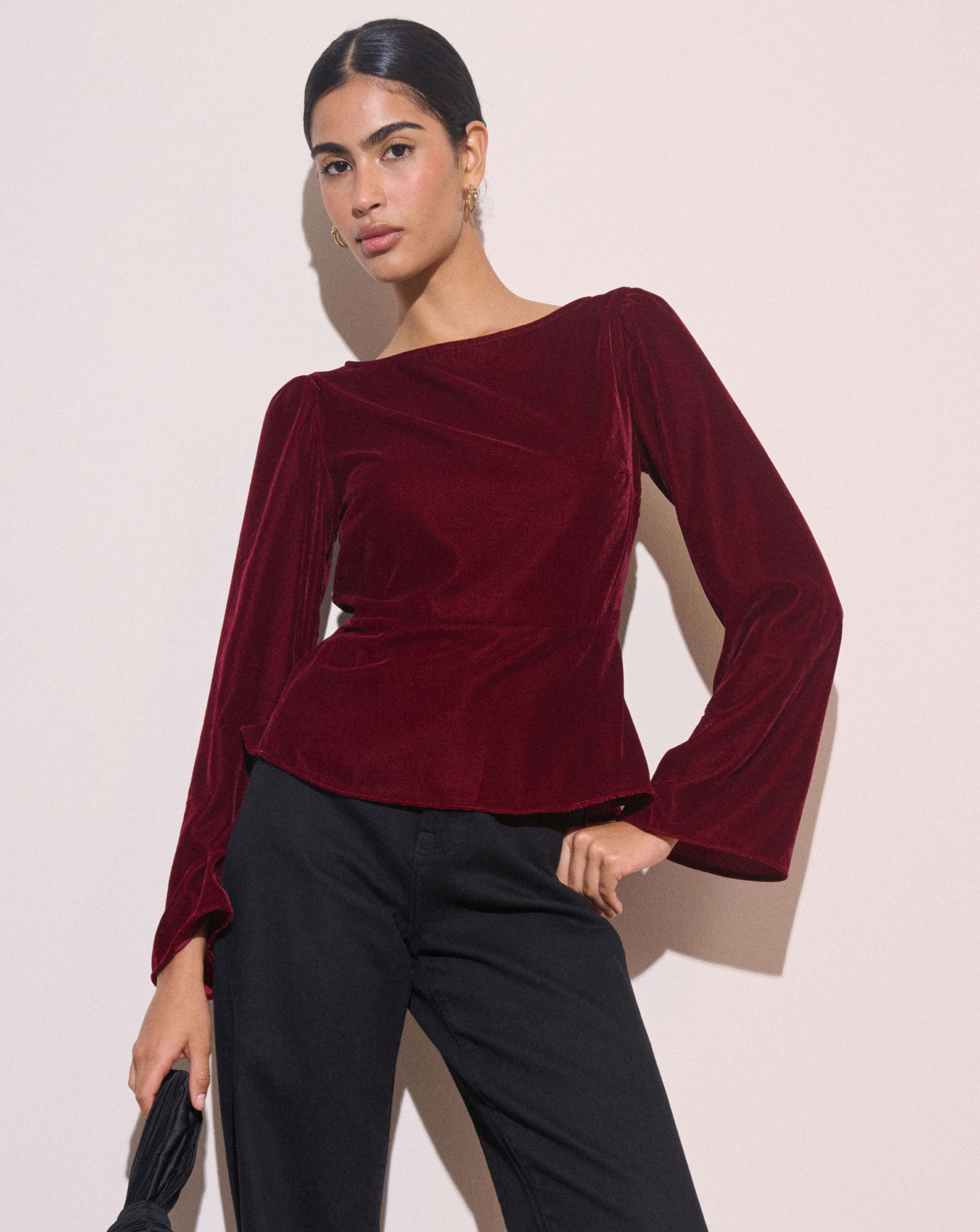 Nobody's Child Eva Velvet Top