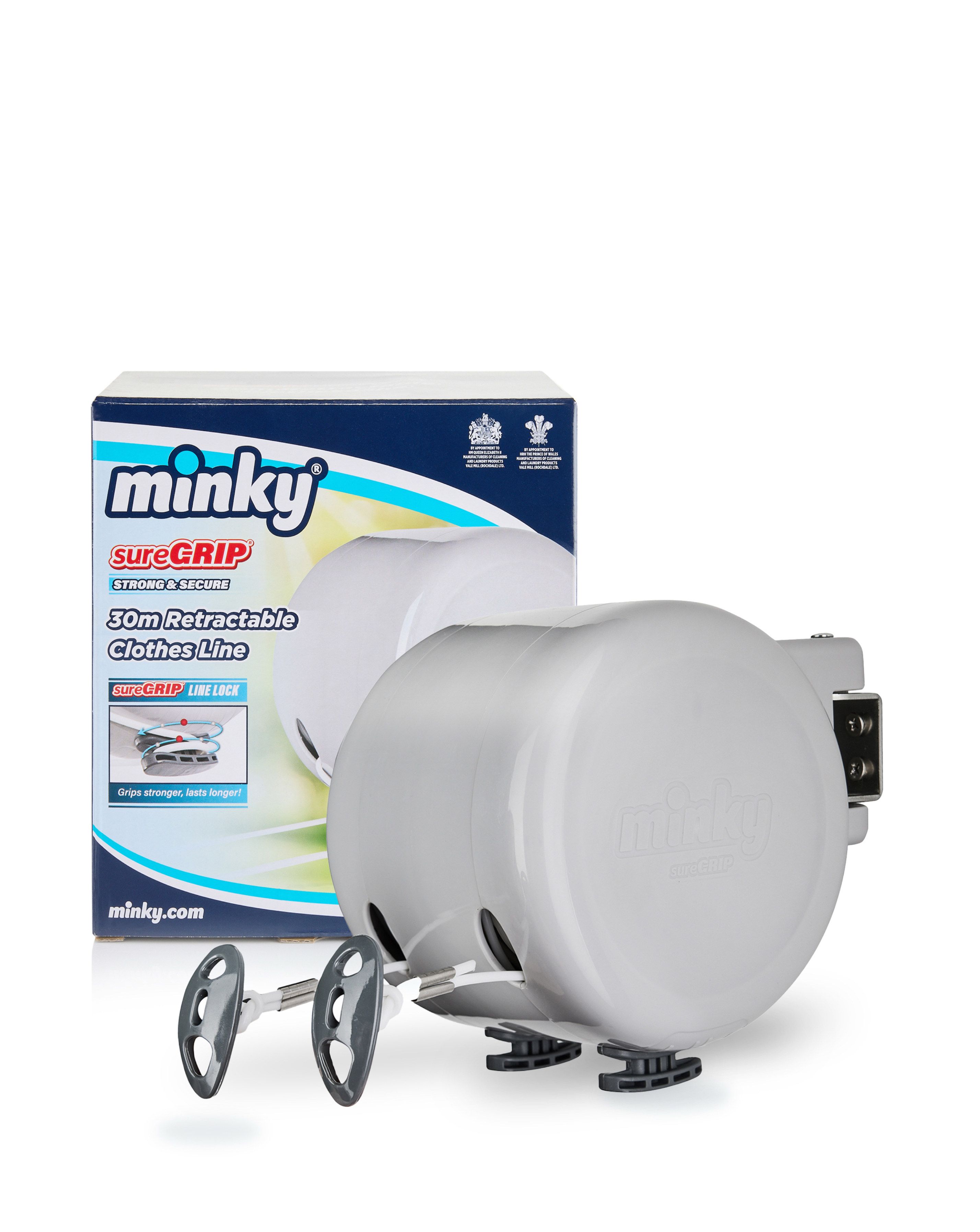 Minky Clothes Line & 48 Pack of Pegs