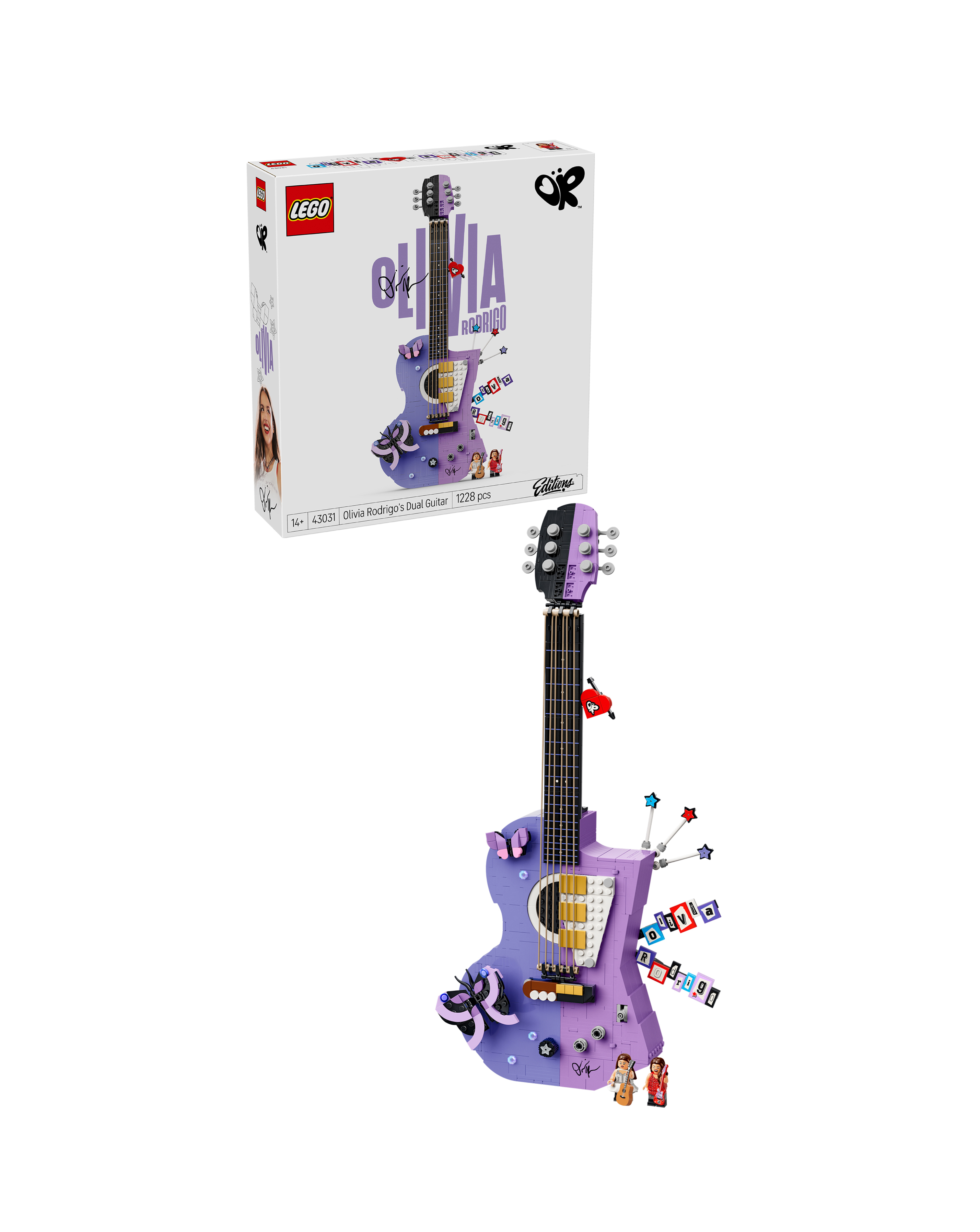 LEGO Olivia Rodrigo's Dual Guitar 43031