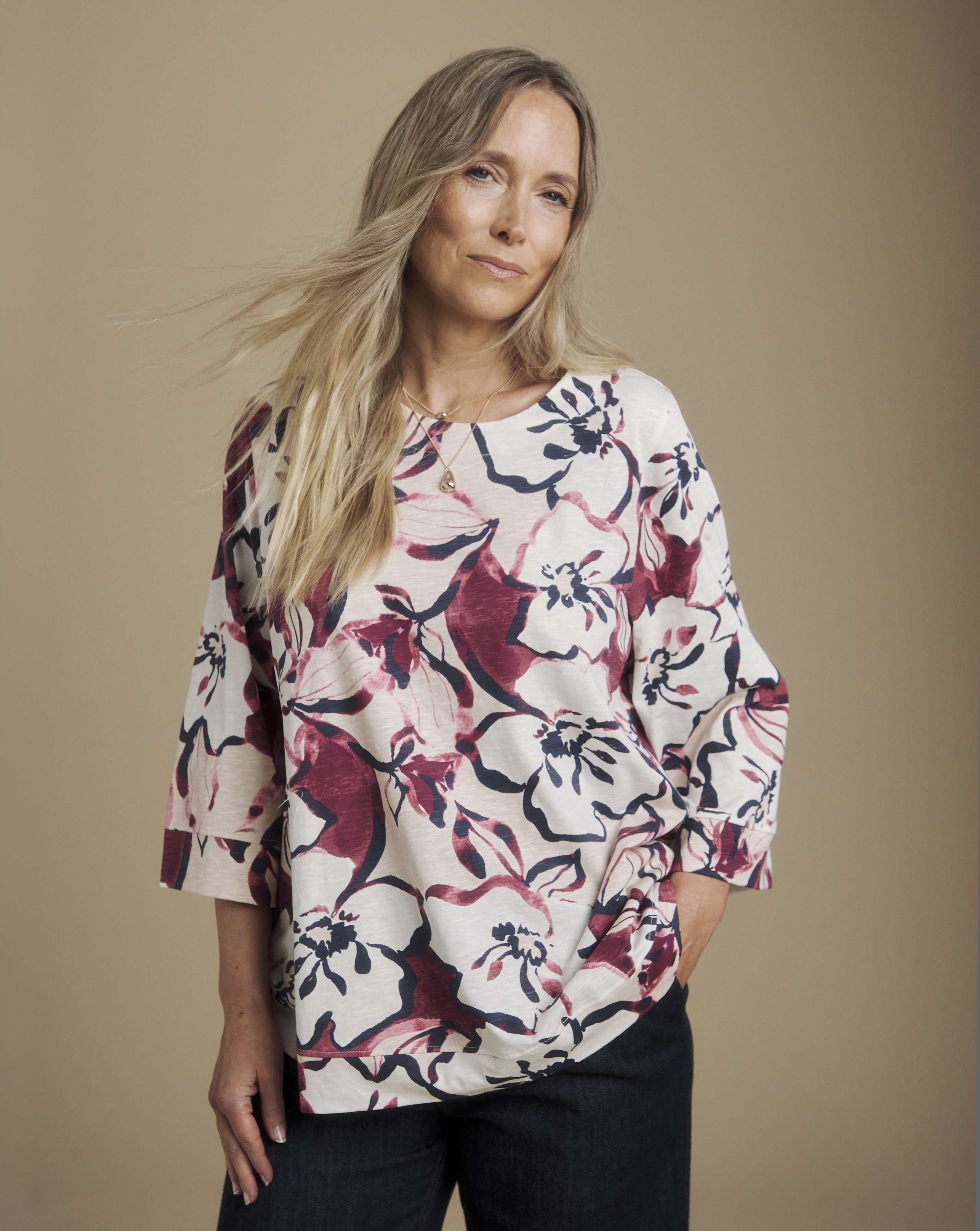 Julipa Printed Boxy T-Shirt