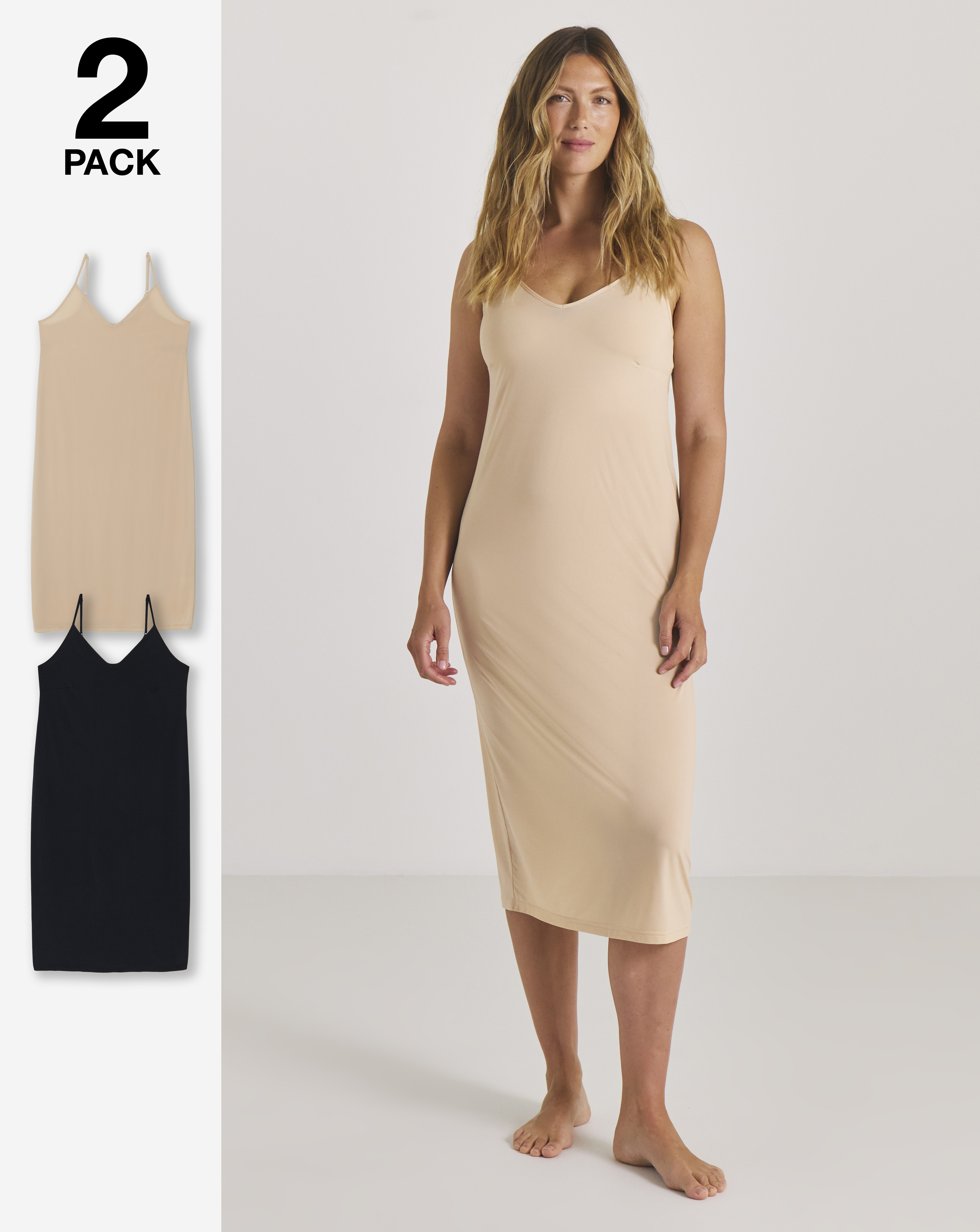 New In - Pretty Secrets 2PK Maxi Full Slips