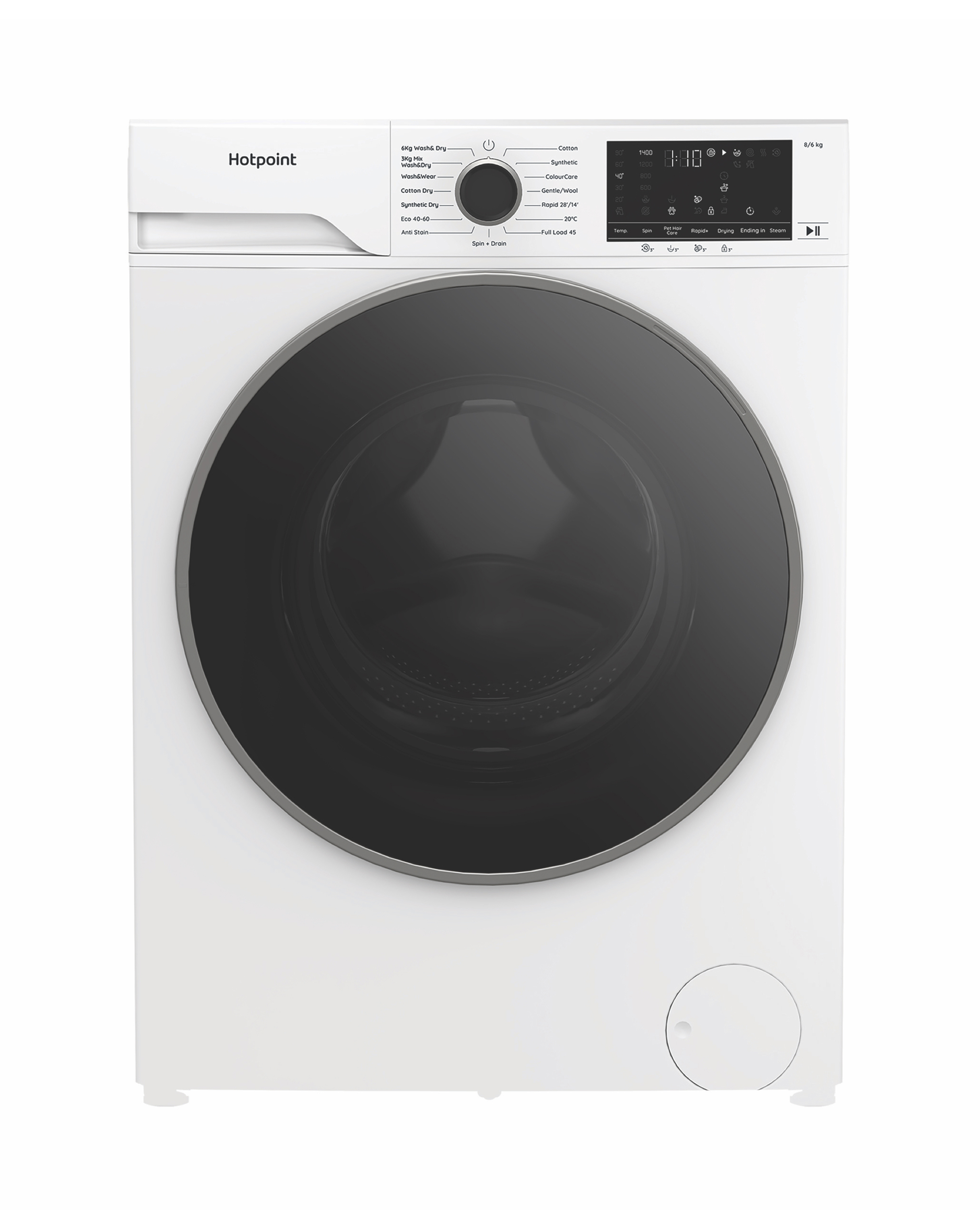 Hotpoint HBD 8680 ANTI STAIN UK 8+6kg