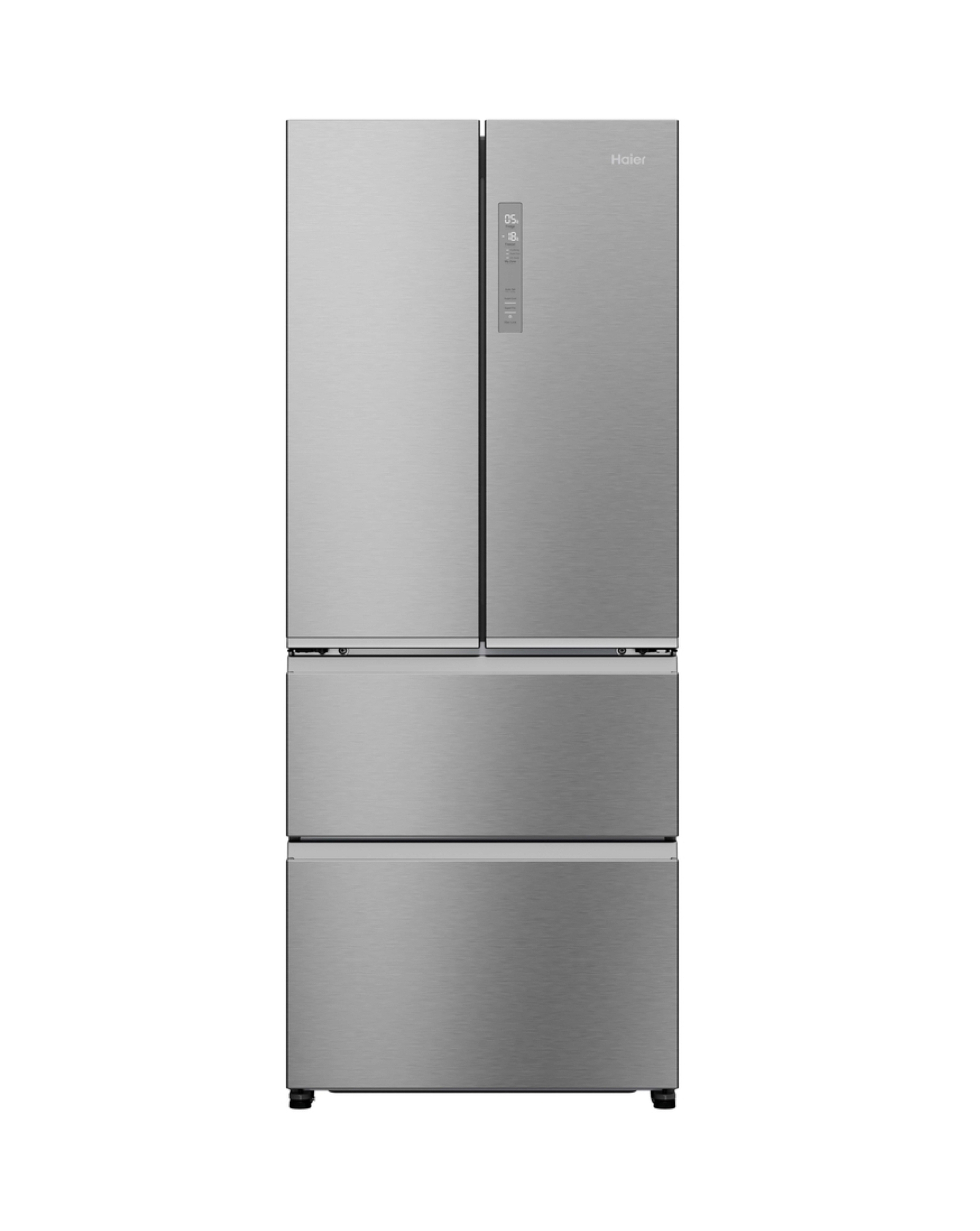 Haier FD 70 Series 3 HFR3718ENMM Total No Frost Multi-door American Fridge Freezer - Platinum Inox - E Rated + Install