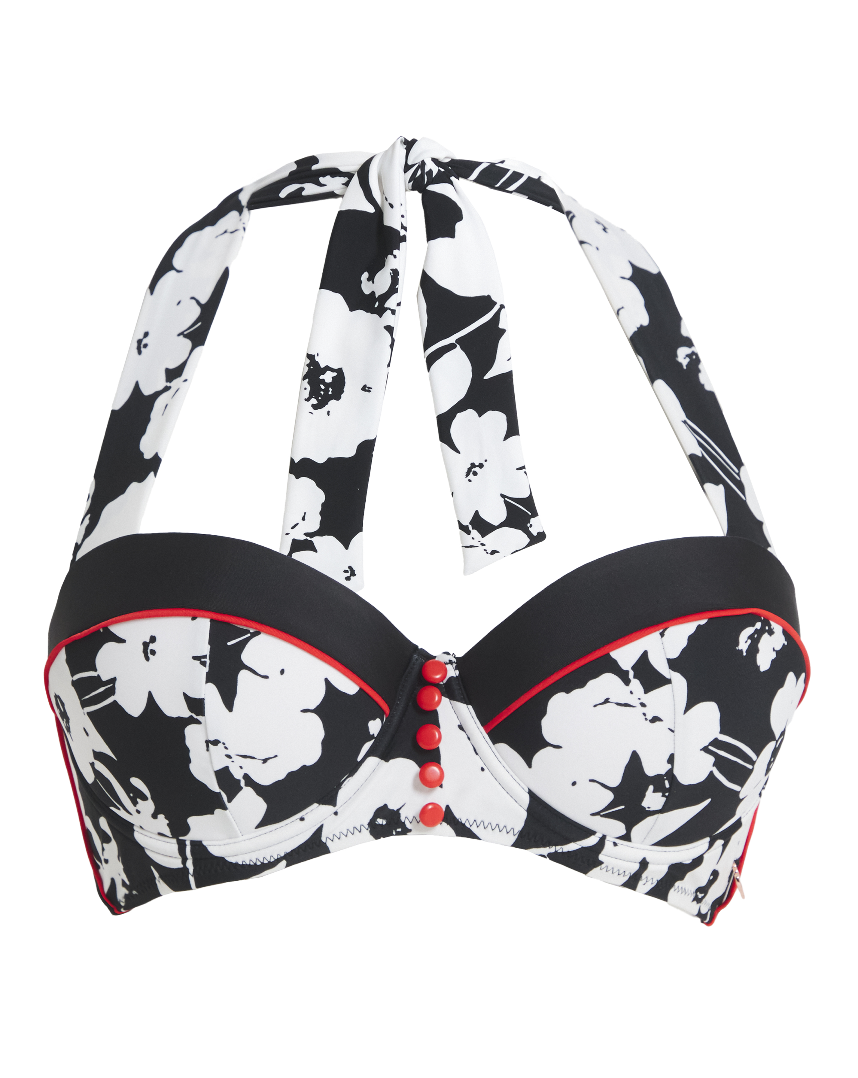 Joe Browns Mono Print Wired Bikini Top