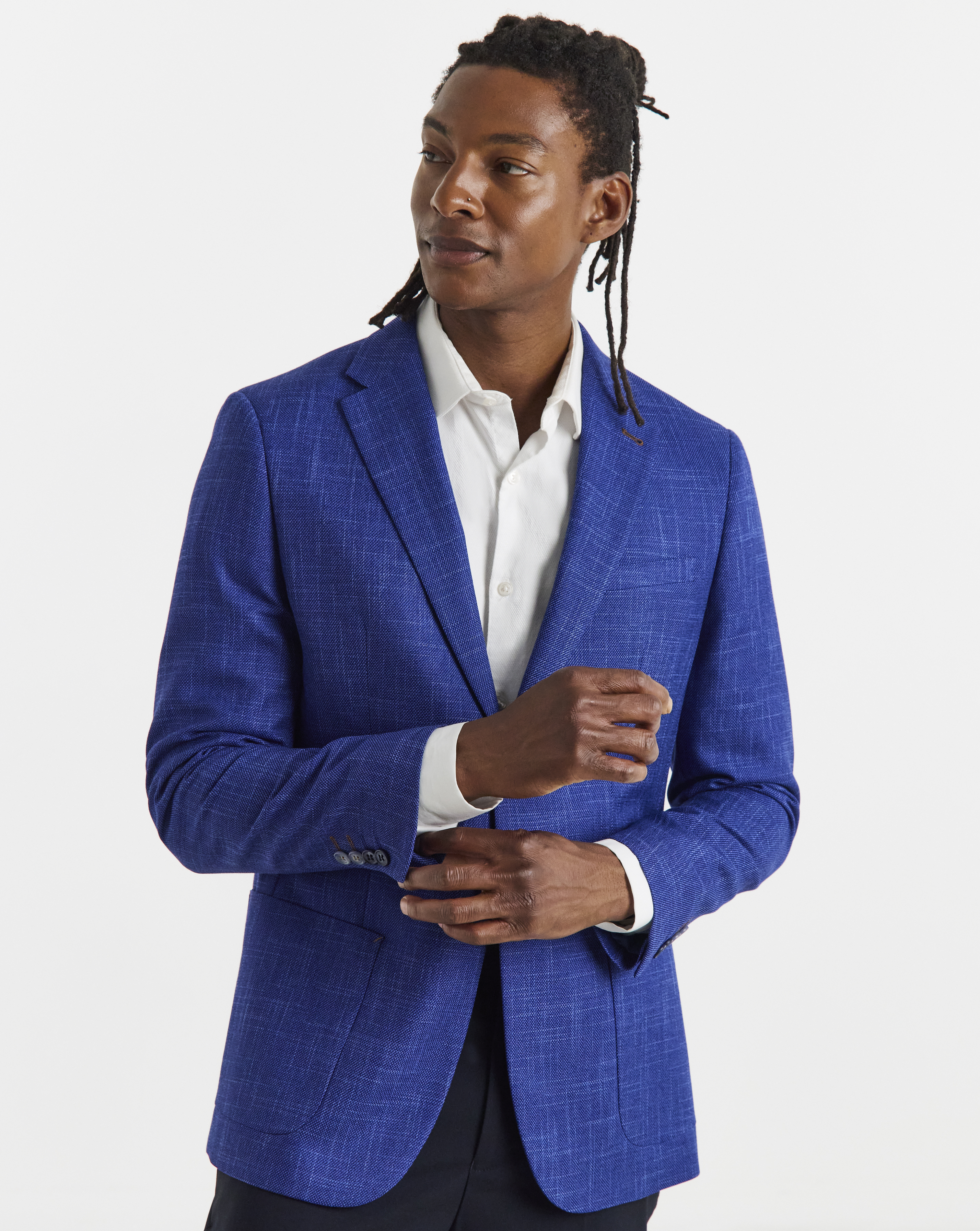 Joe Browns Navy Textured Blazer