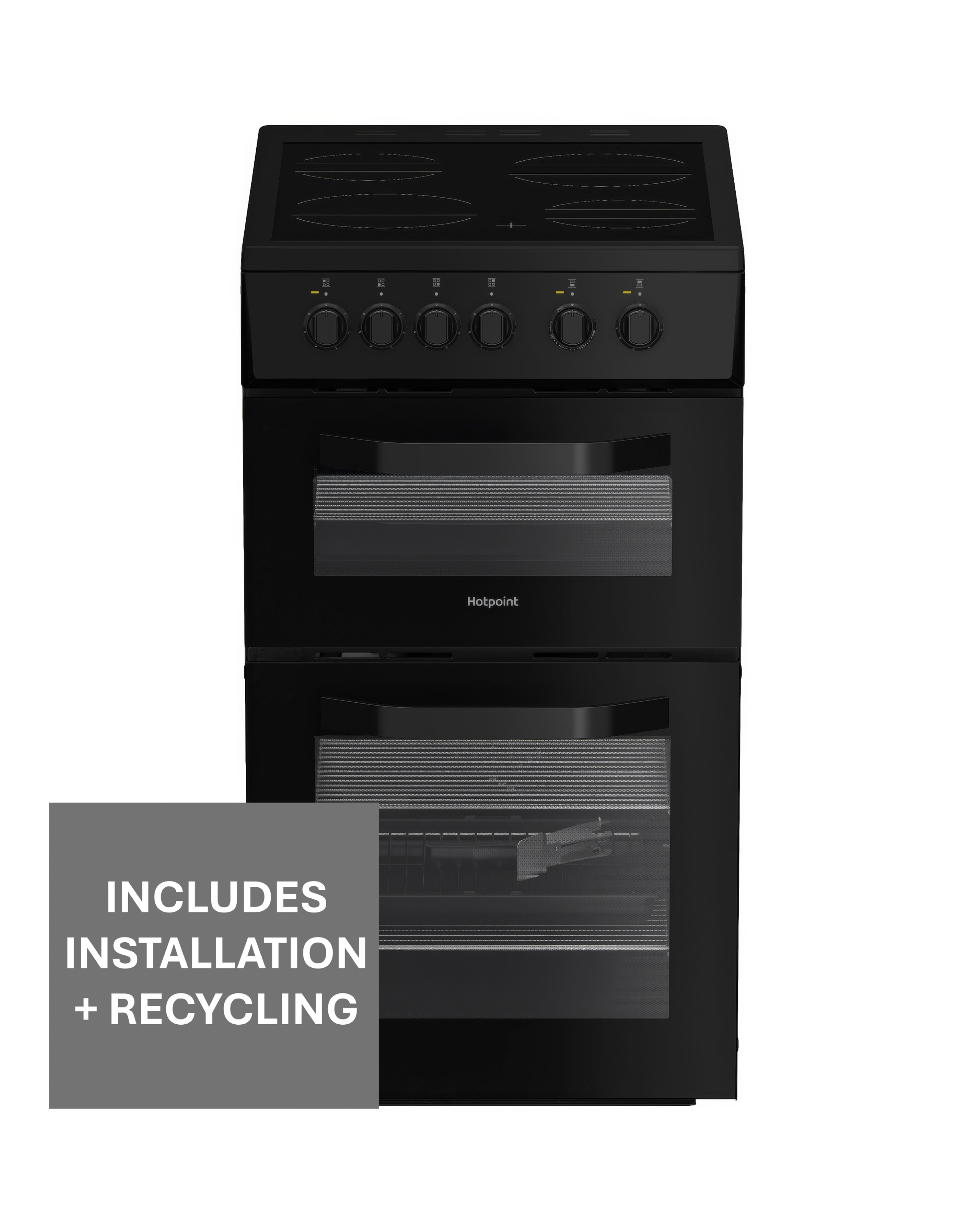 Hotpoint HTE5VCB Electric Cooker Install