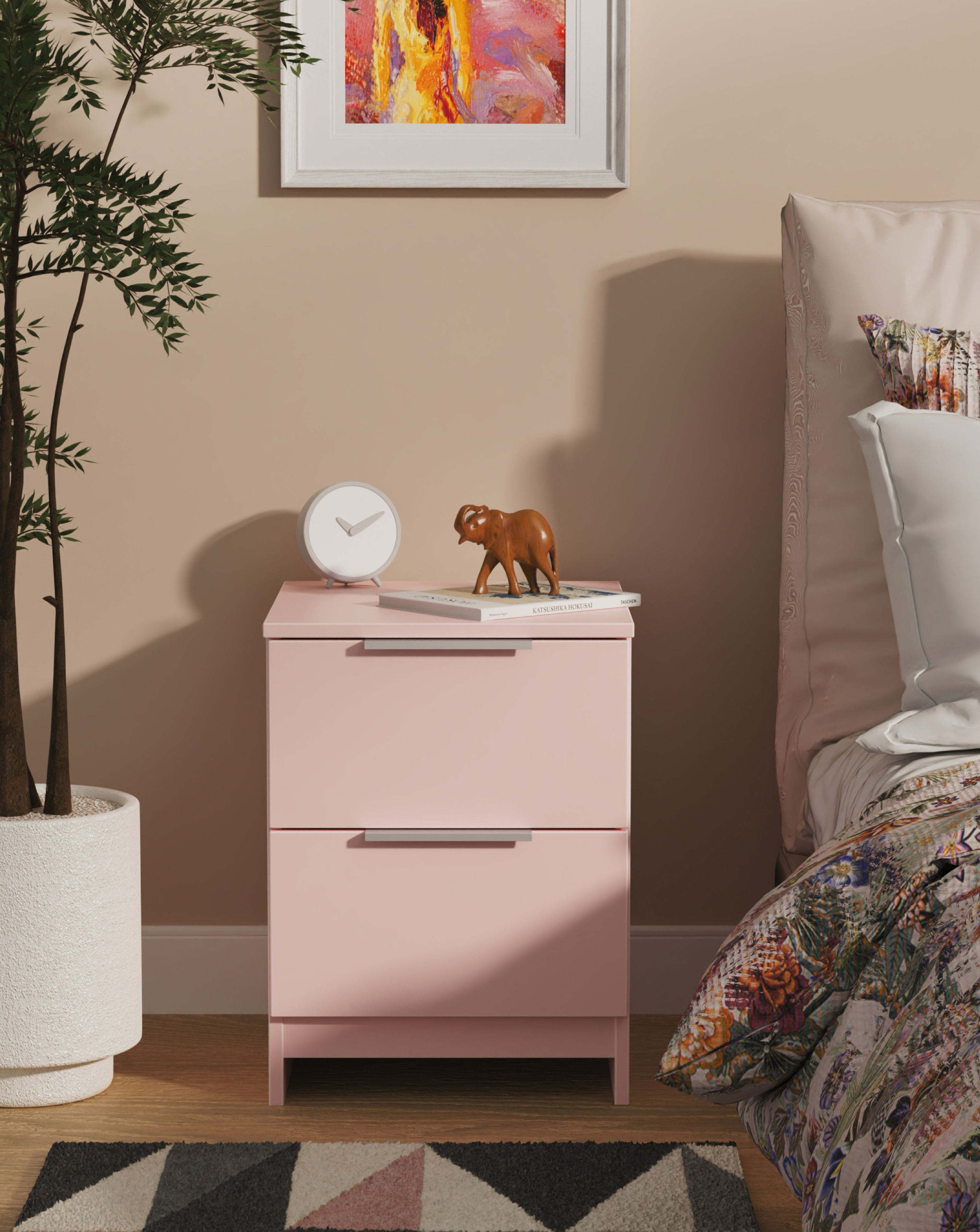 Humber 2 Drawer Bedside - Kids
