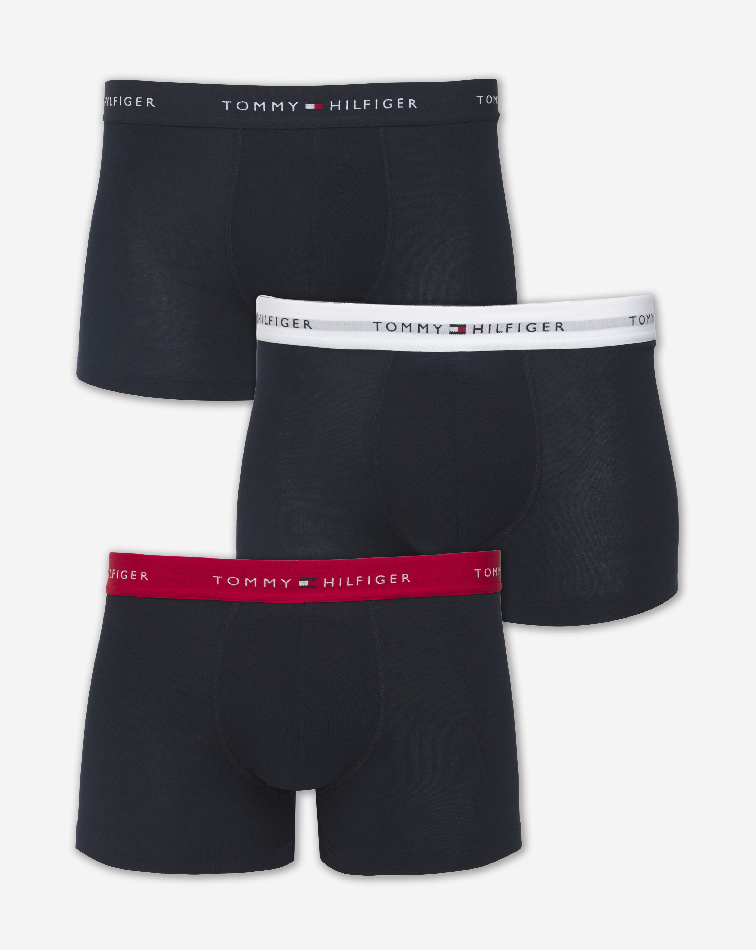 Tommy Hilfiger - Men - Trunks - 3 Pack - XL - Black - Image 4