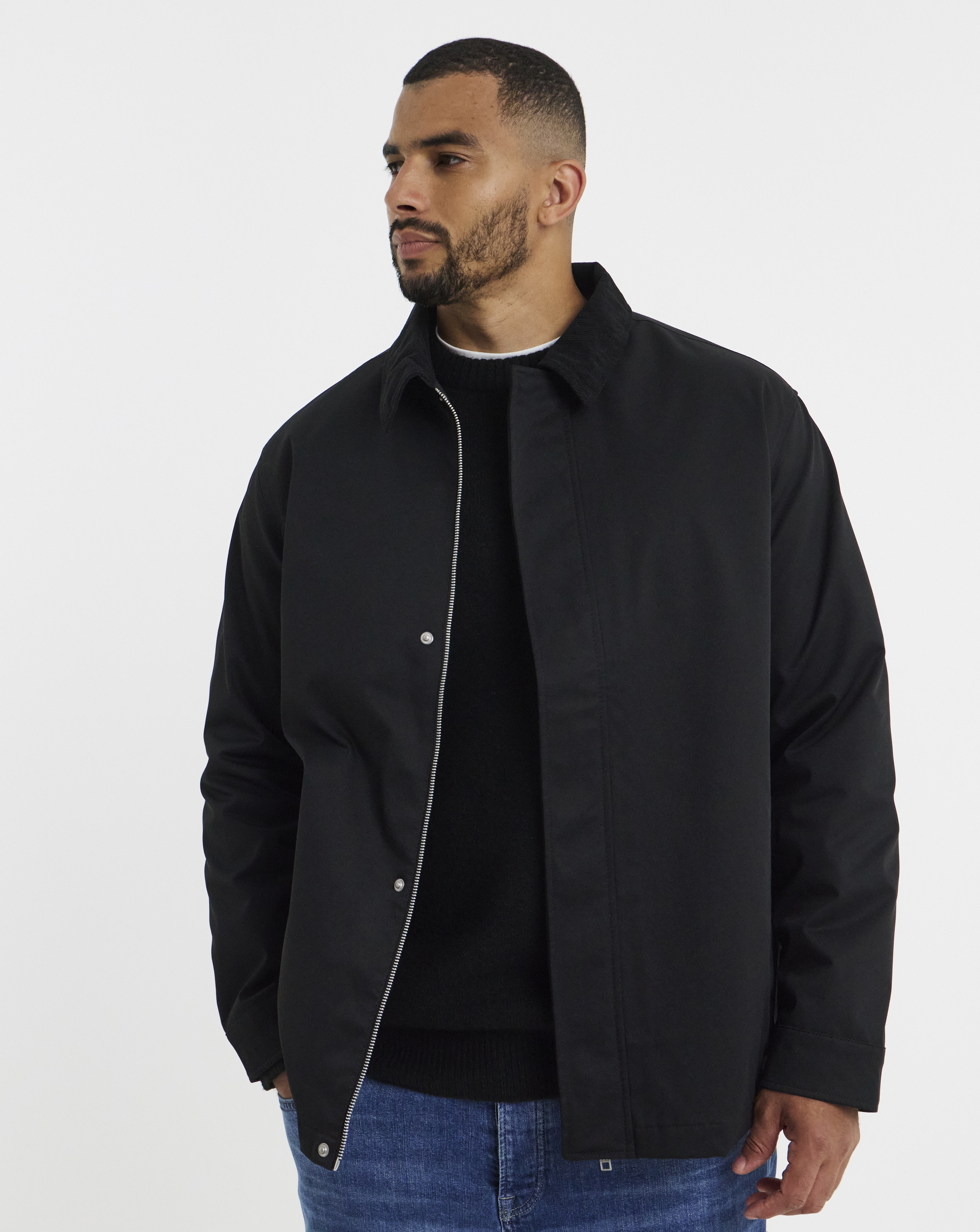 Jack & Jones Wolf Worker Jacket - Black