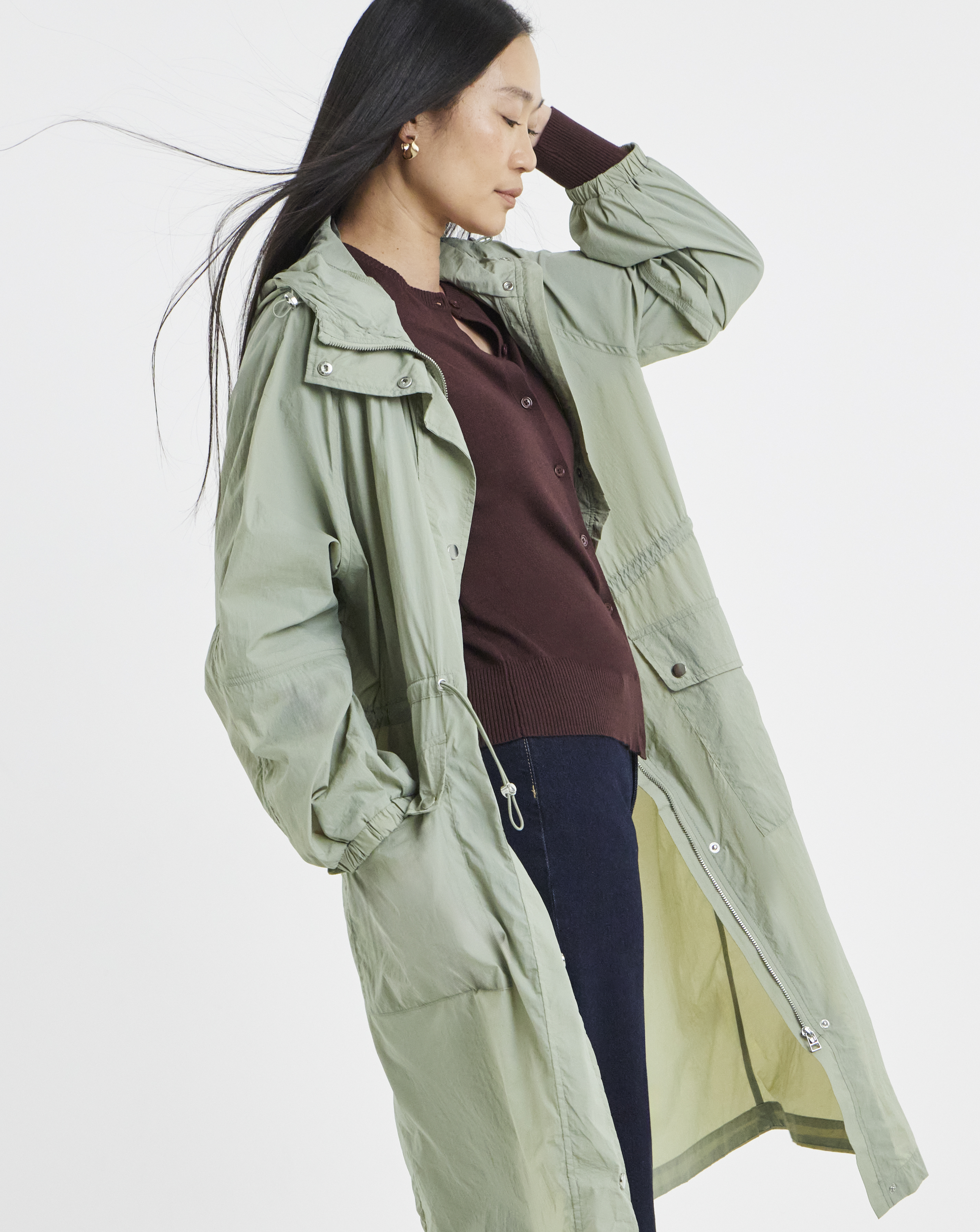 Longline Tech Parka