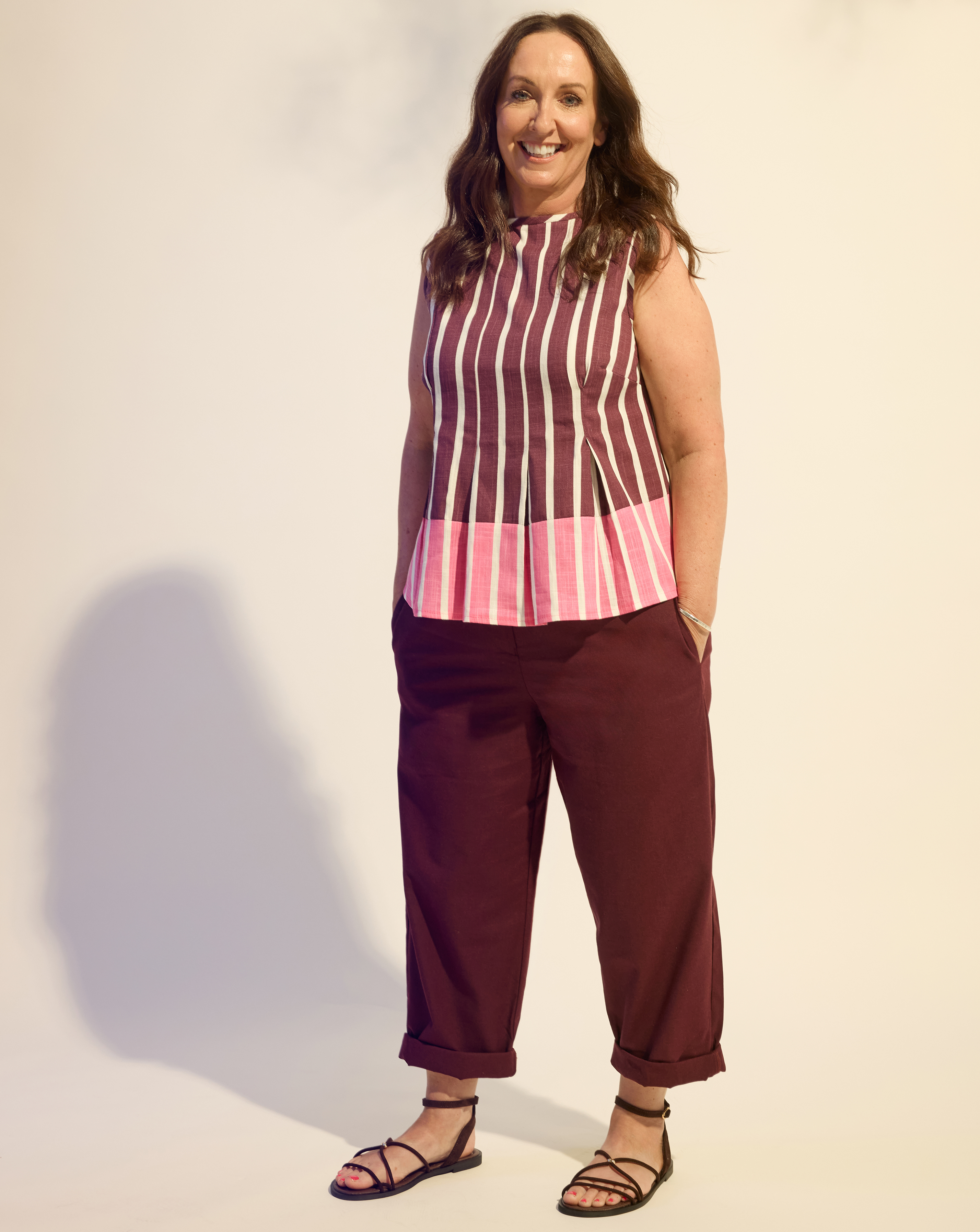 Linen Peg Trouser