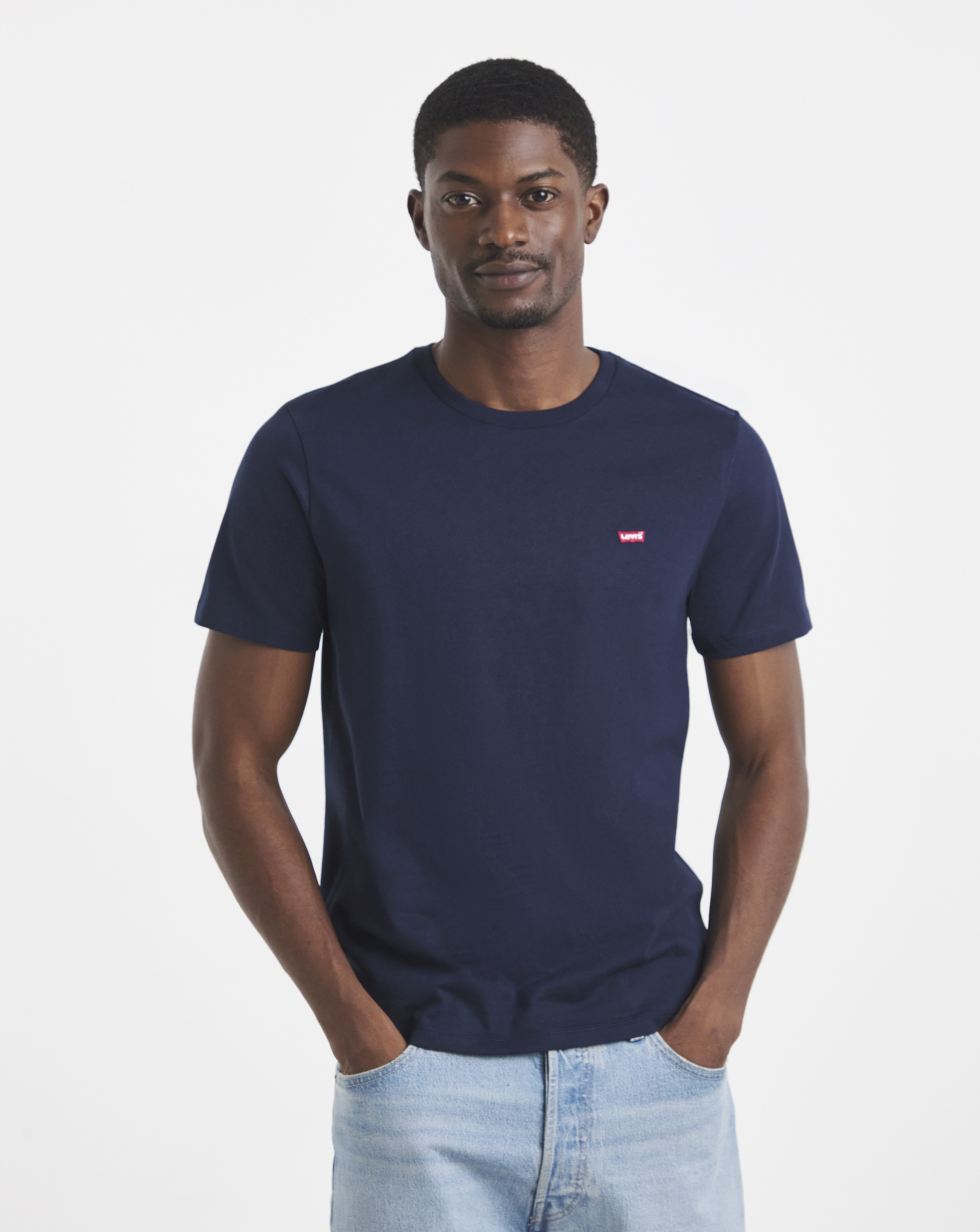 Levi's Navy Short Sleeve Housemark T-Shirt - 2XL