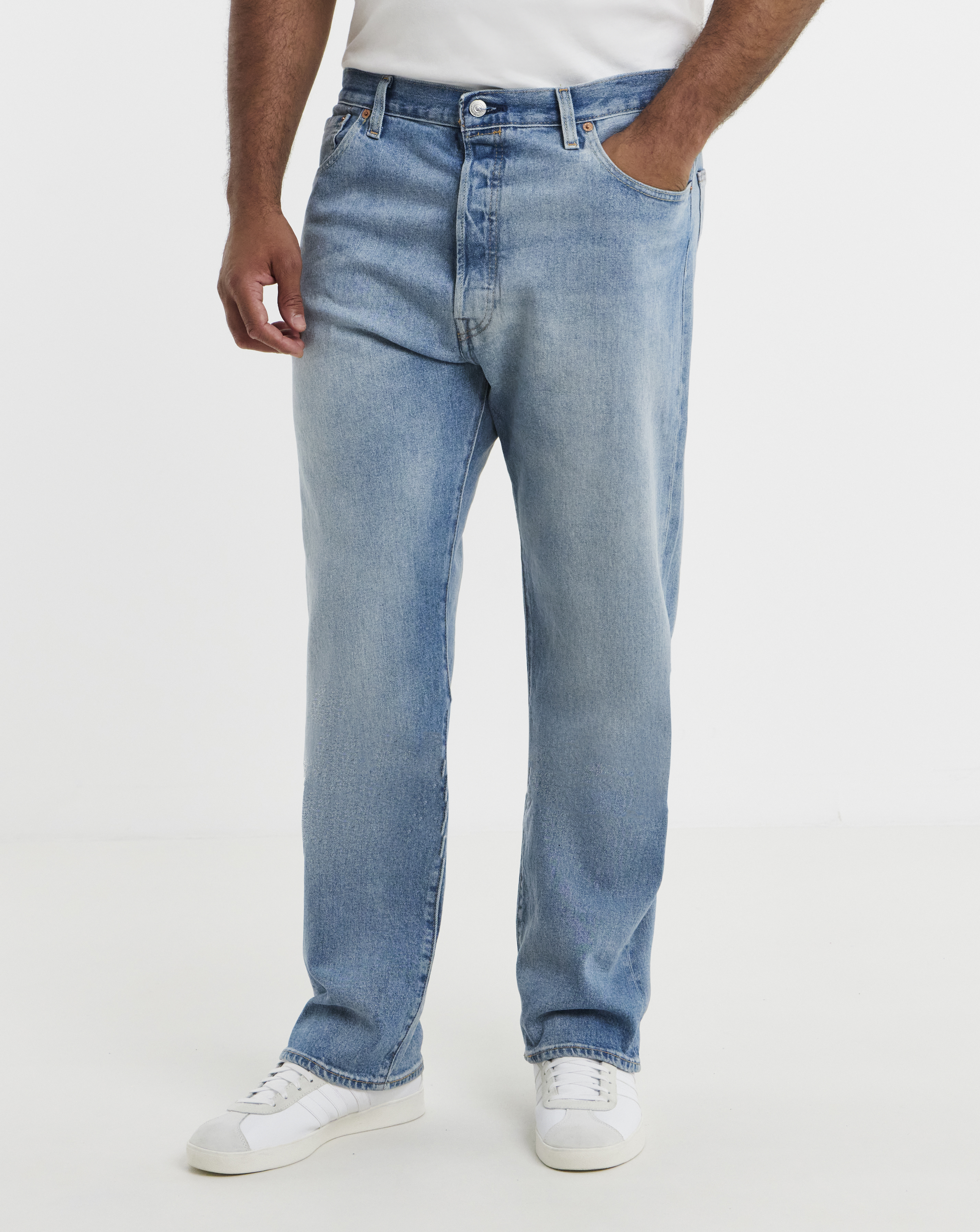 Levi's 501 Original Straight Fit Jean Light Indigo - Levi's - Size40L