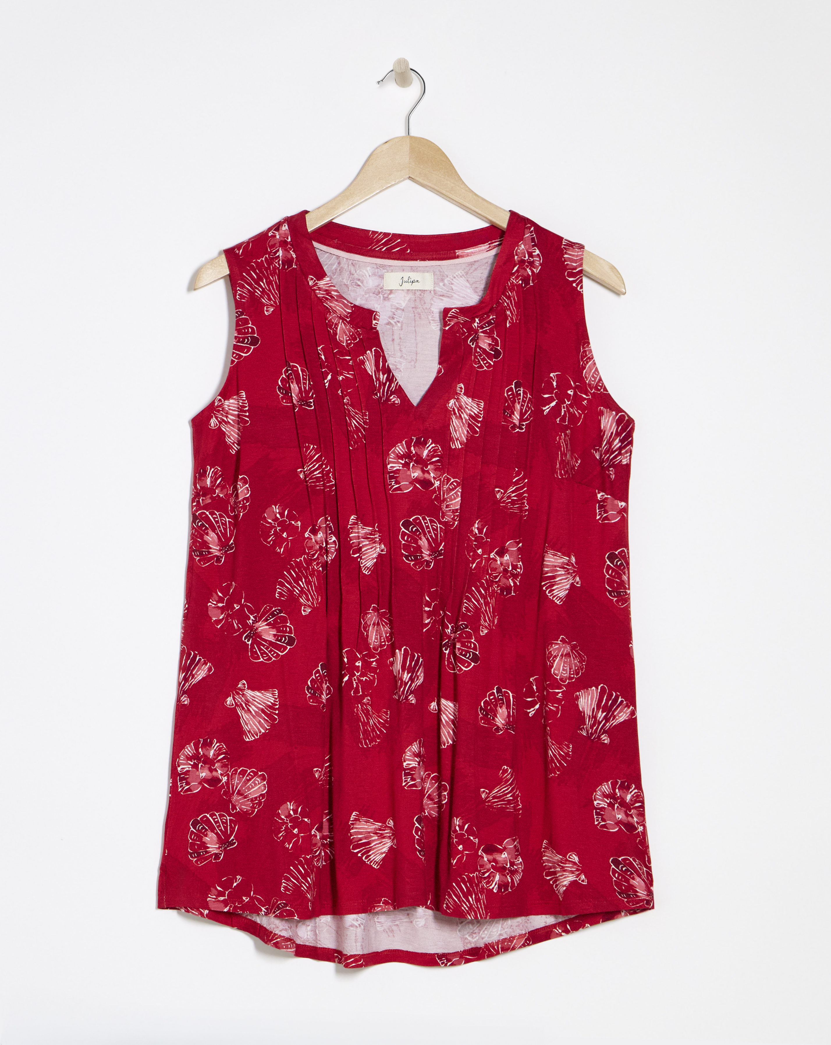 Julipa Jersey Pintuck Top