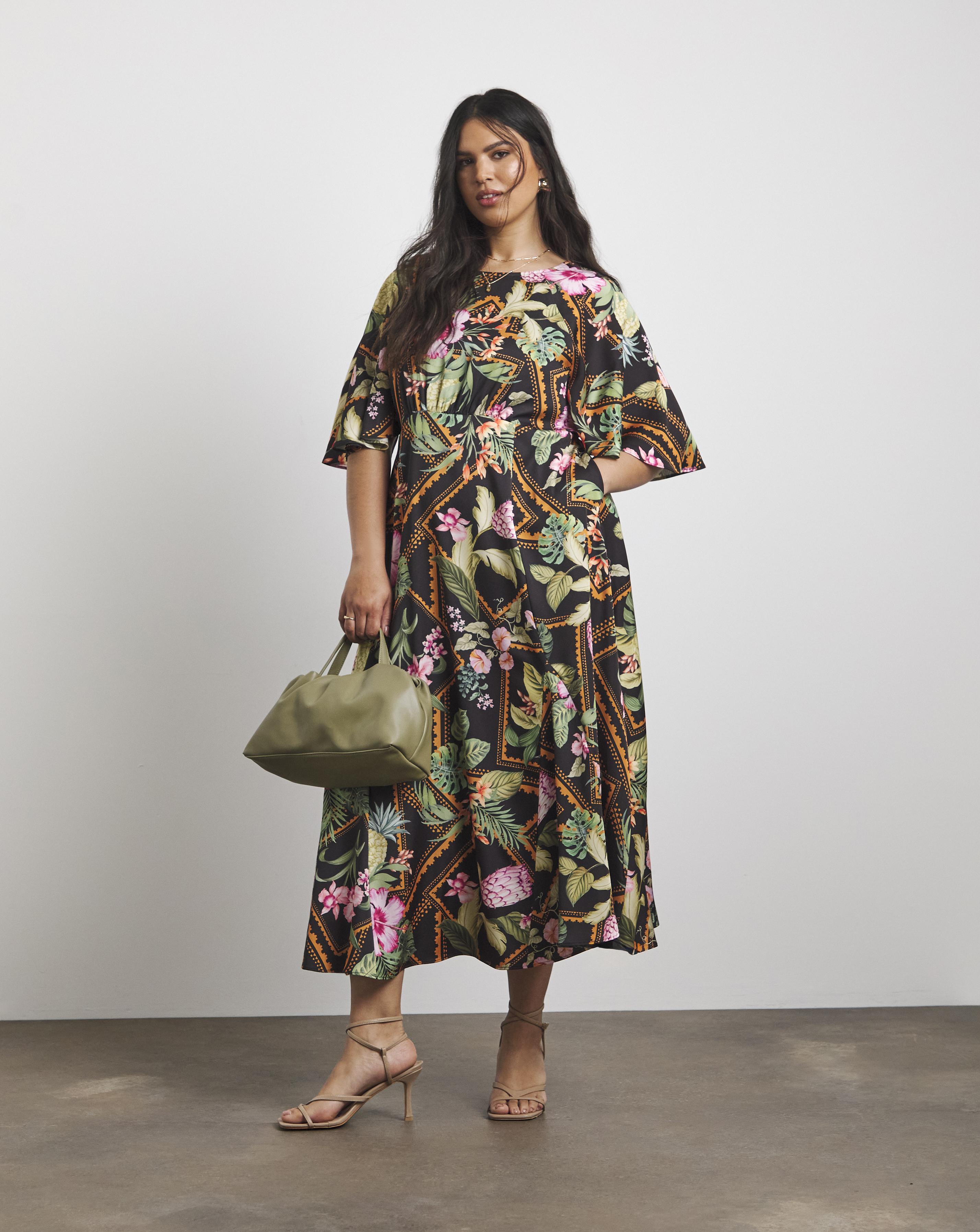 Joanna Hope Printed Tea Dress