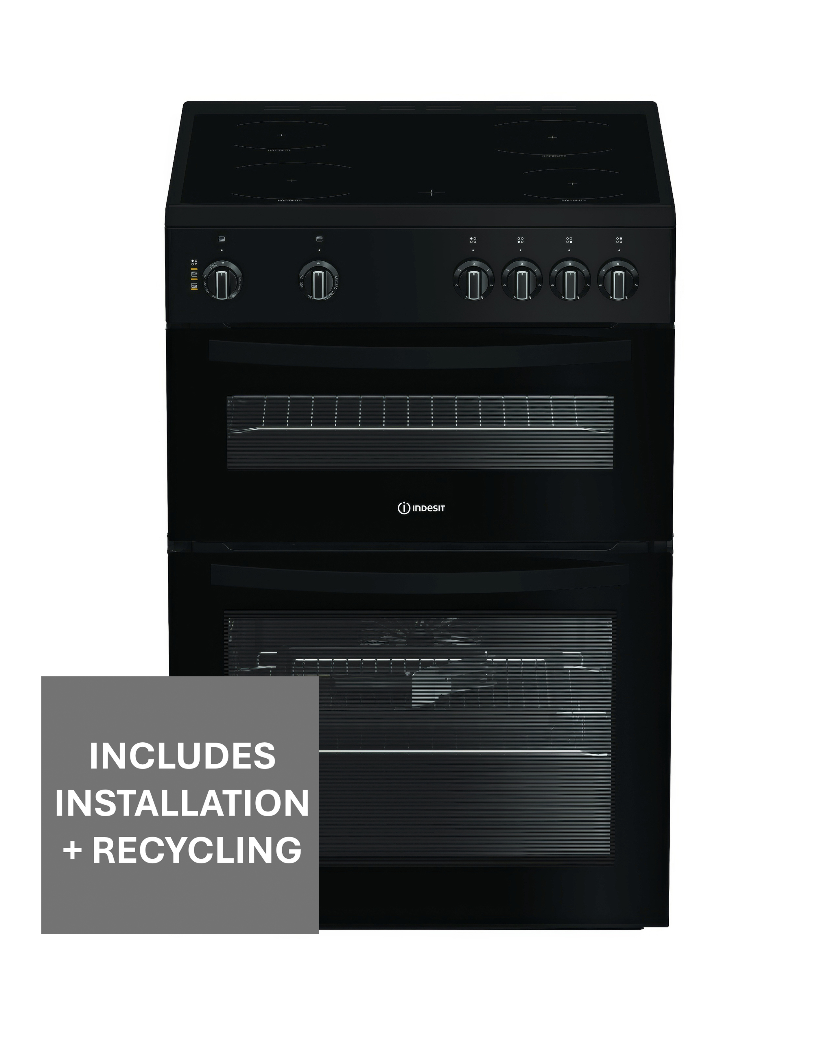 Indesit IDE6VMB Electric Cooker Install