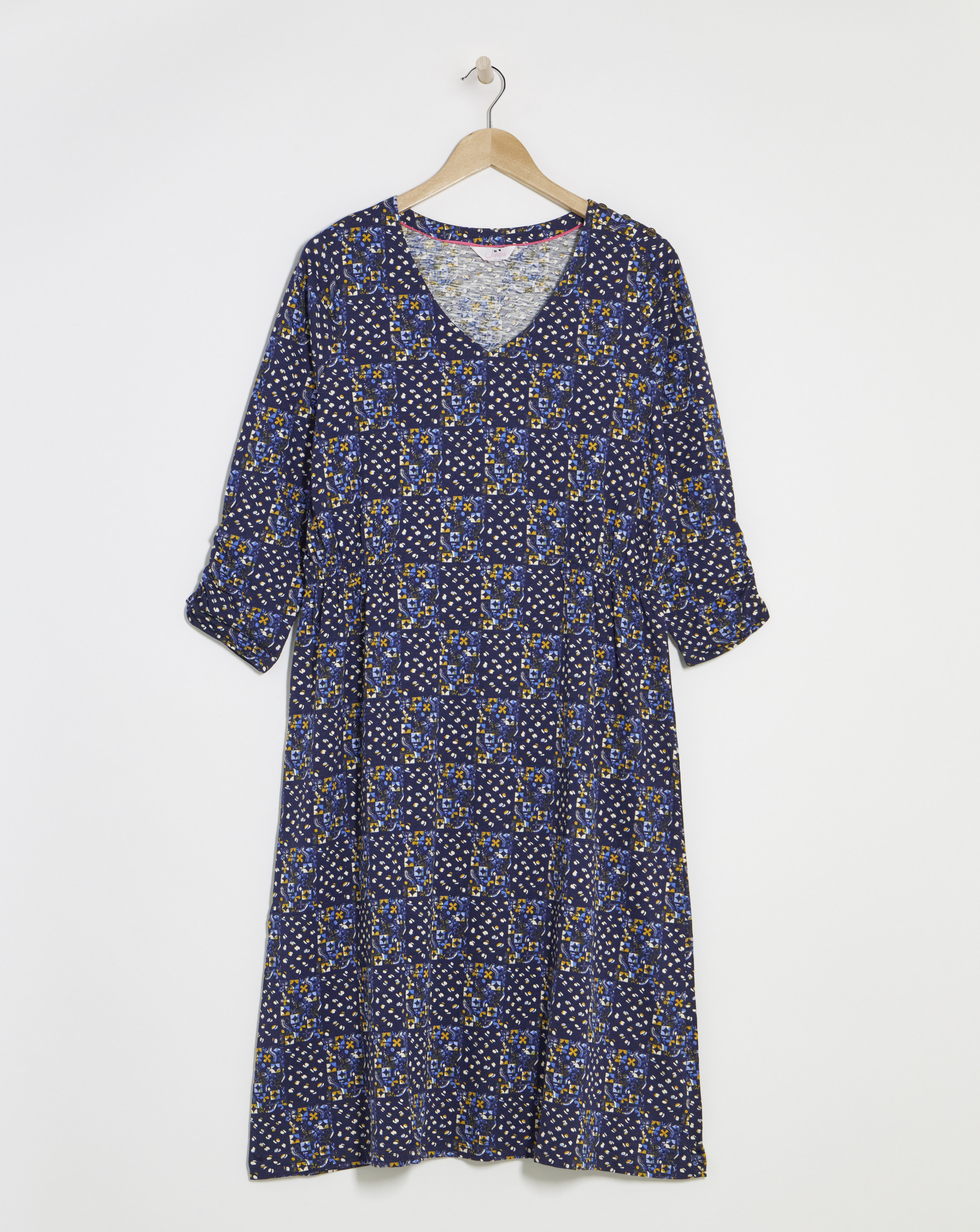 Julipa Button Shoulder Dress