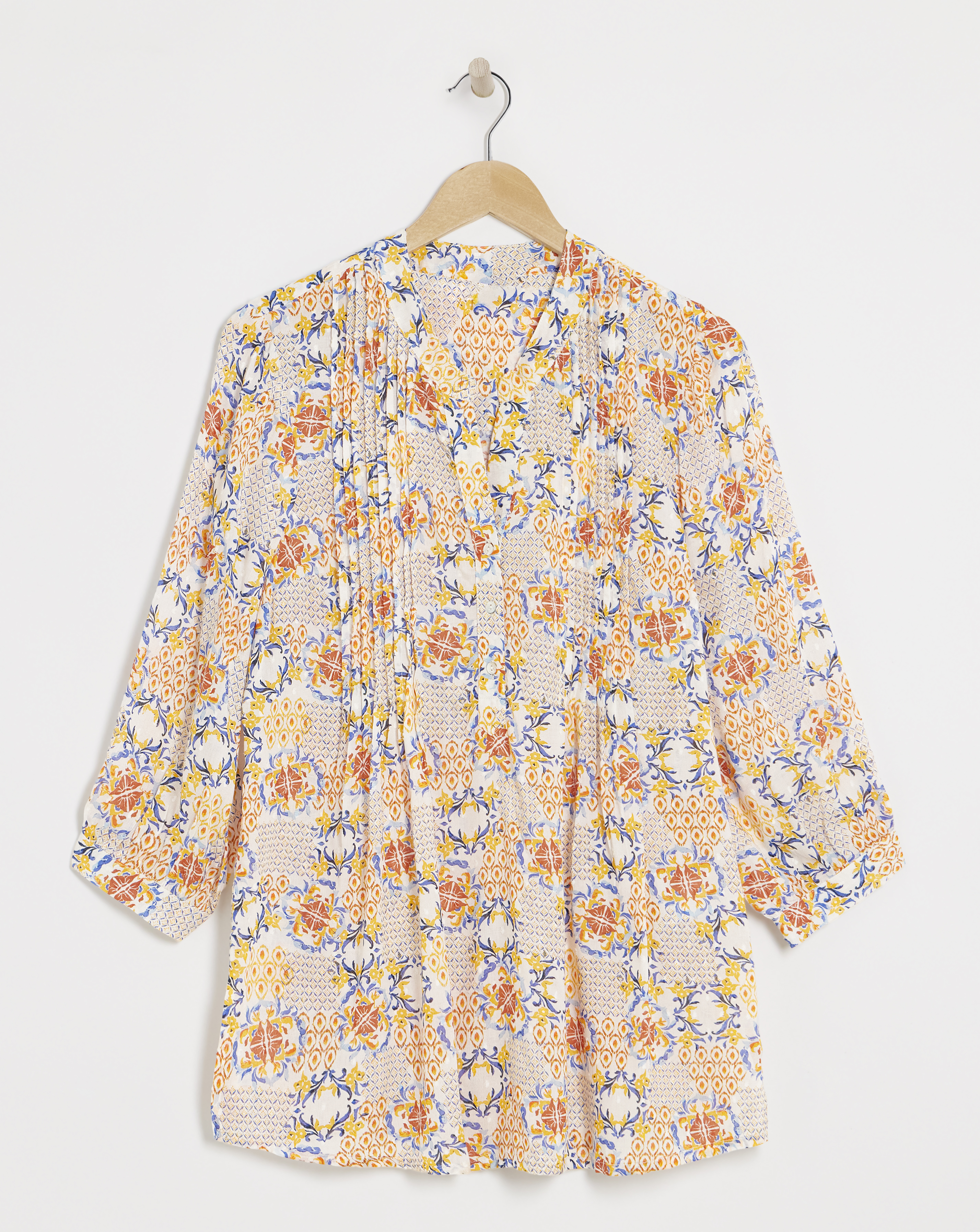 Julipa Pintuck Dobby Tunic