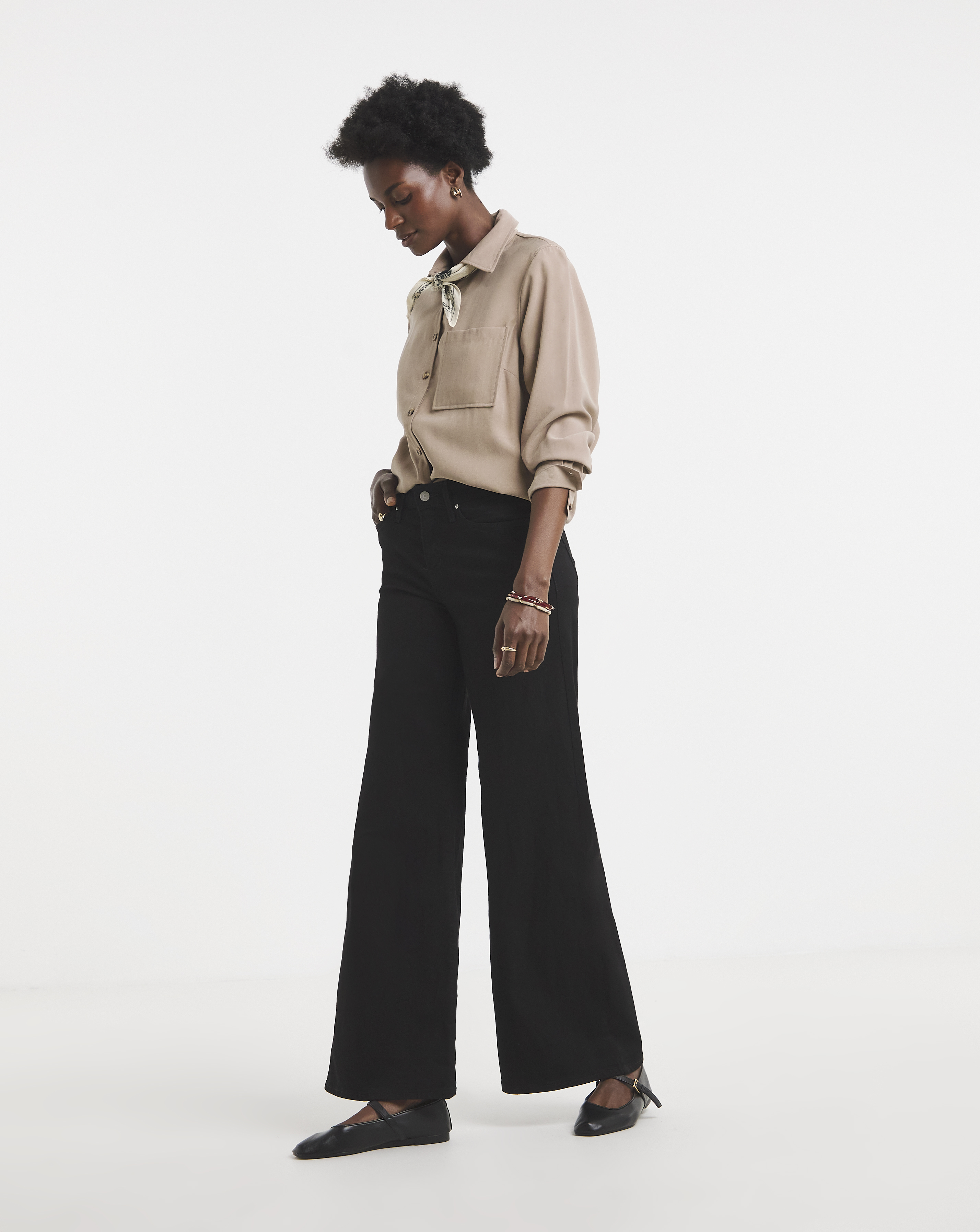 Levi's 318 Shaping Wide Leg Jean