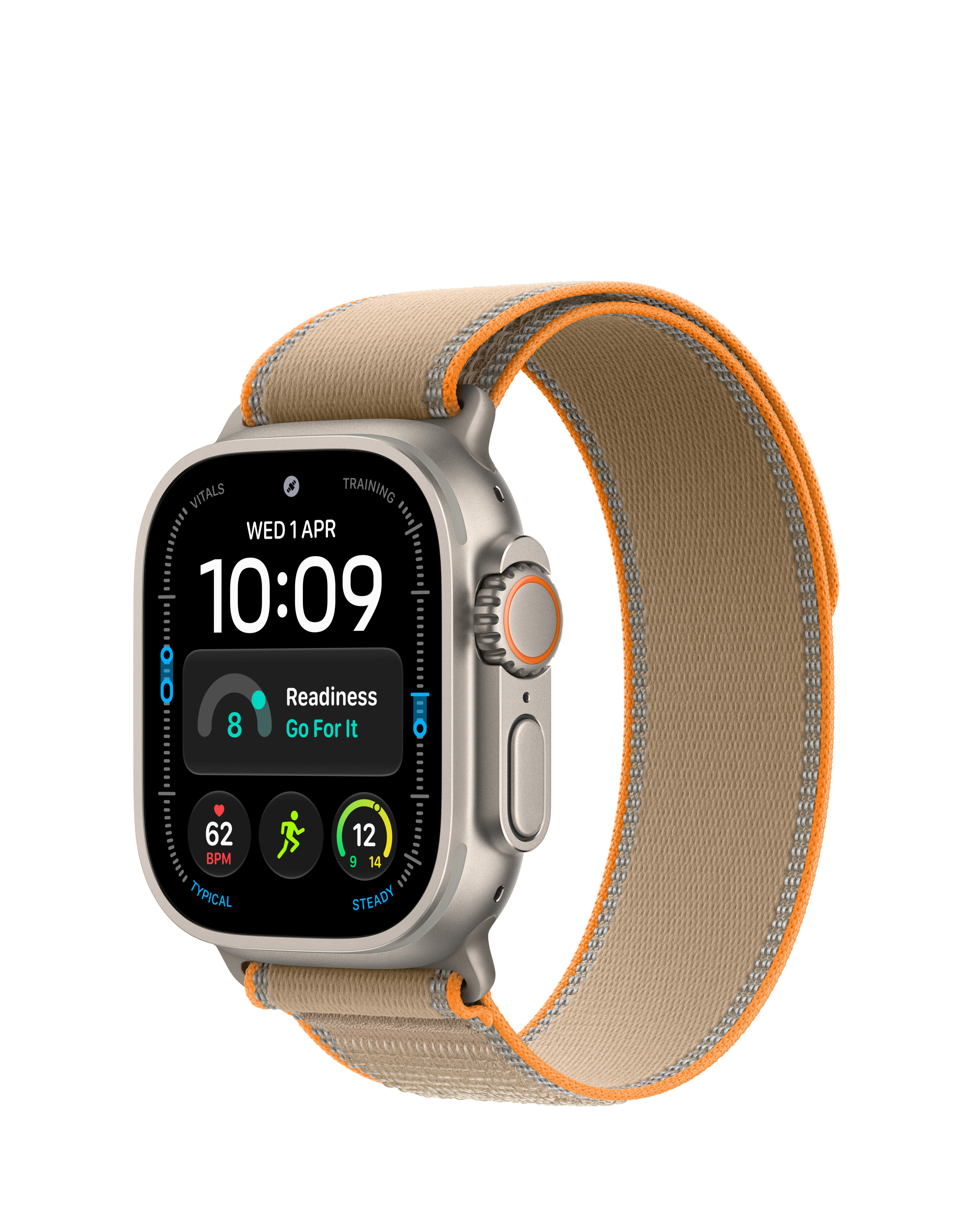 Apple Watch Ultra 4 - Gps + Cellular - 49Mm - Titanium Case W/ Sand Trail Loop (S/M) - Image 4