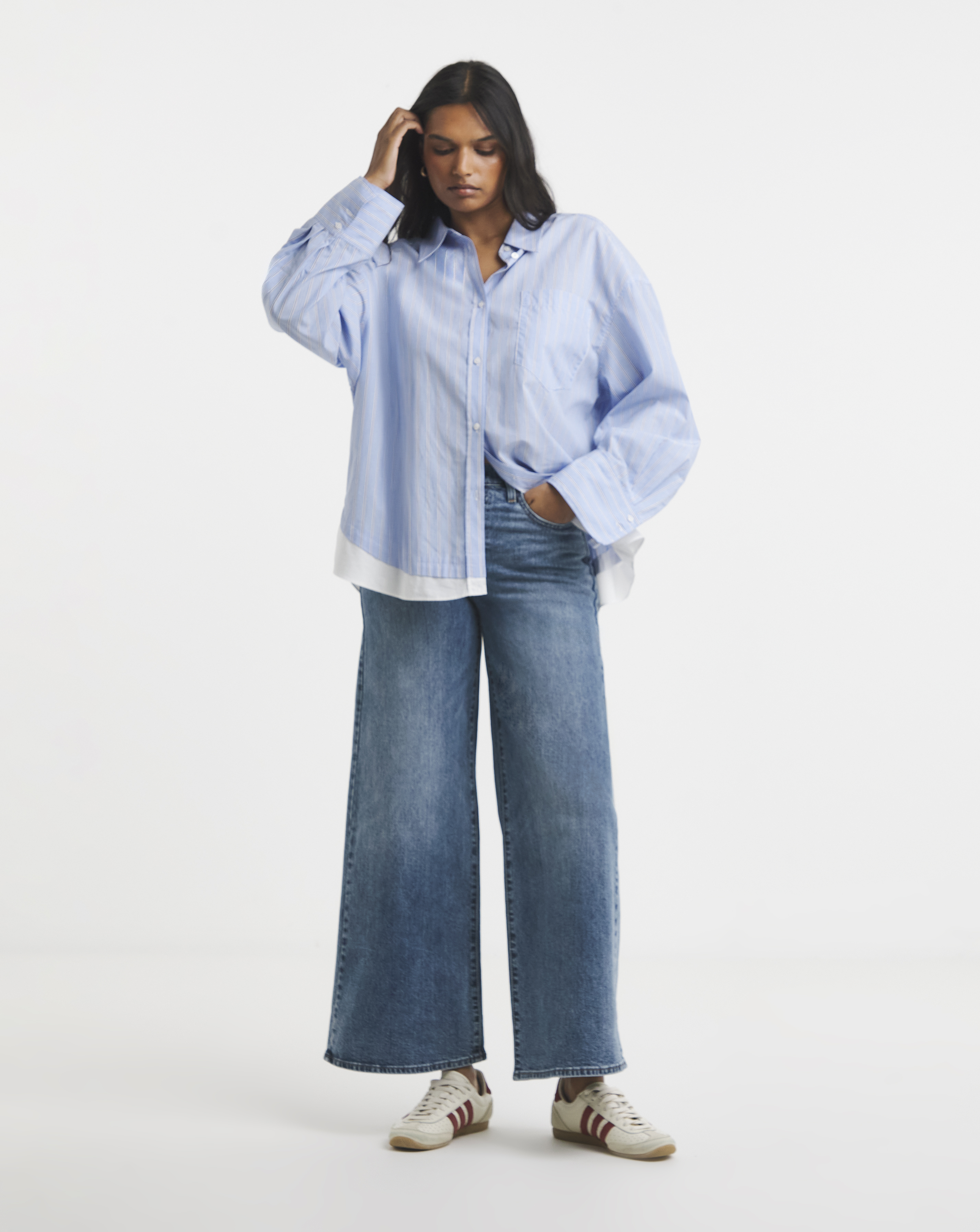 Levi's 728 High Rise Wide Leg Jean
