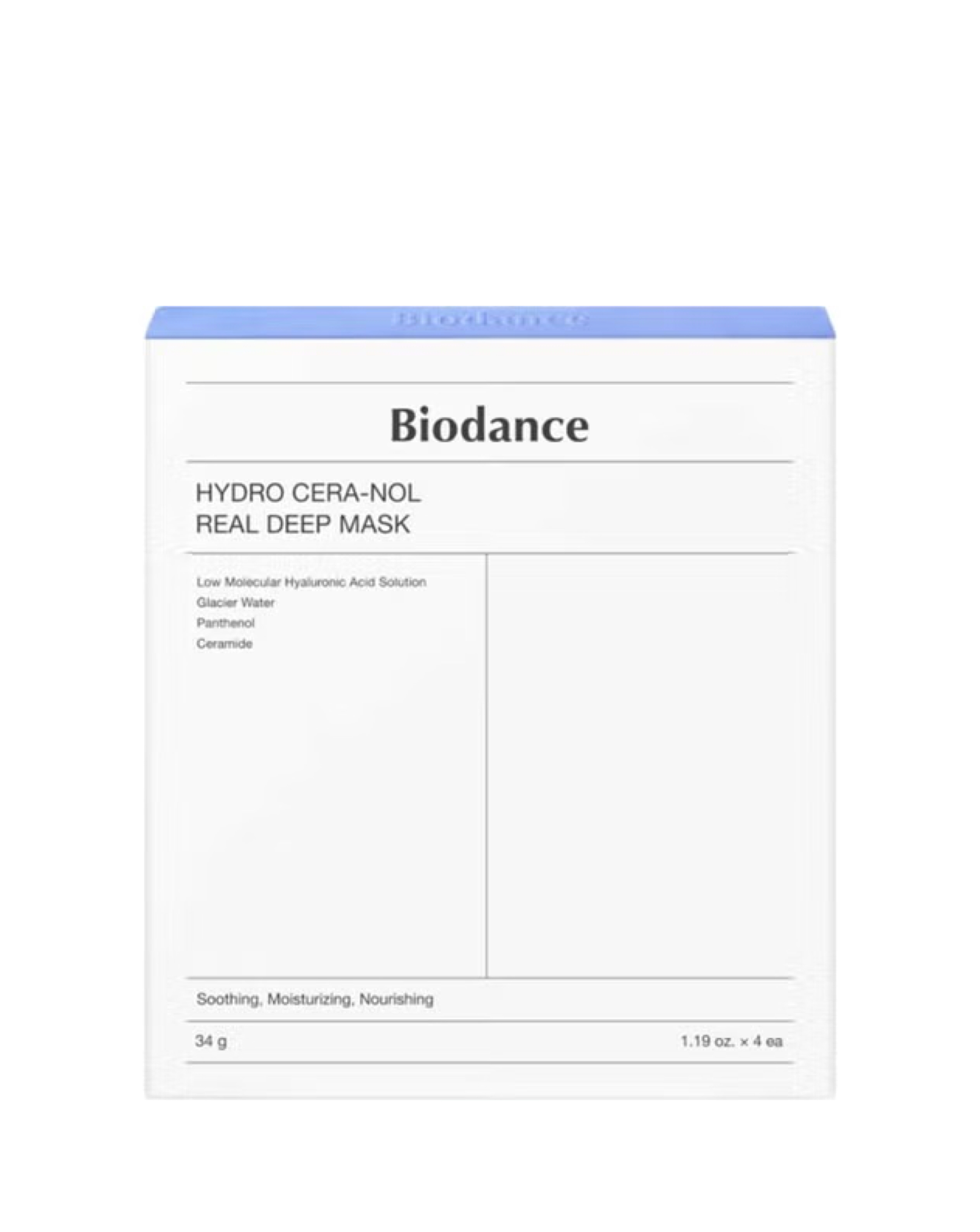 New In - Biodance Real Deep Mask 4pk