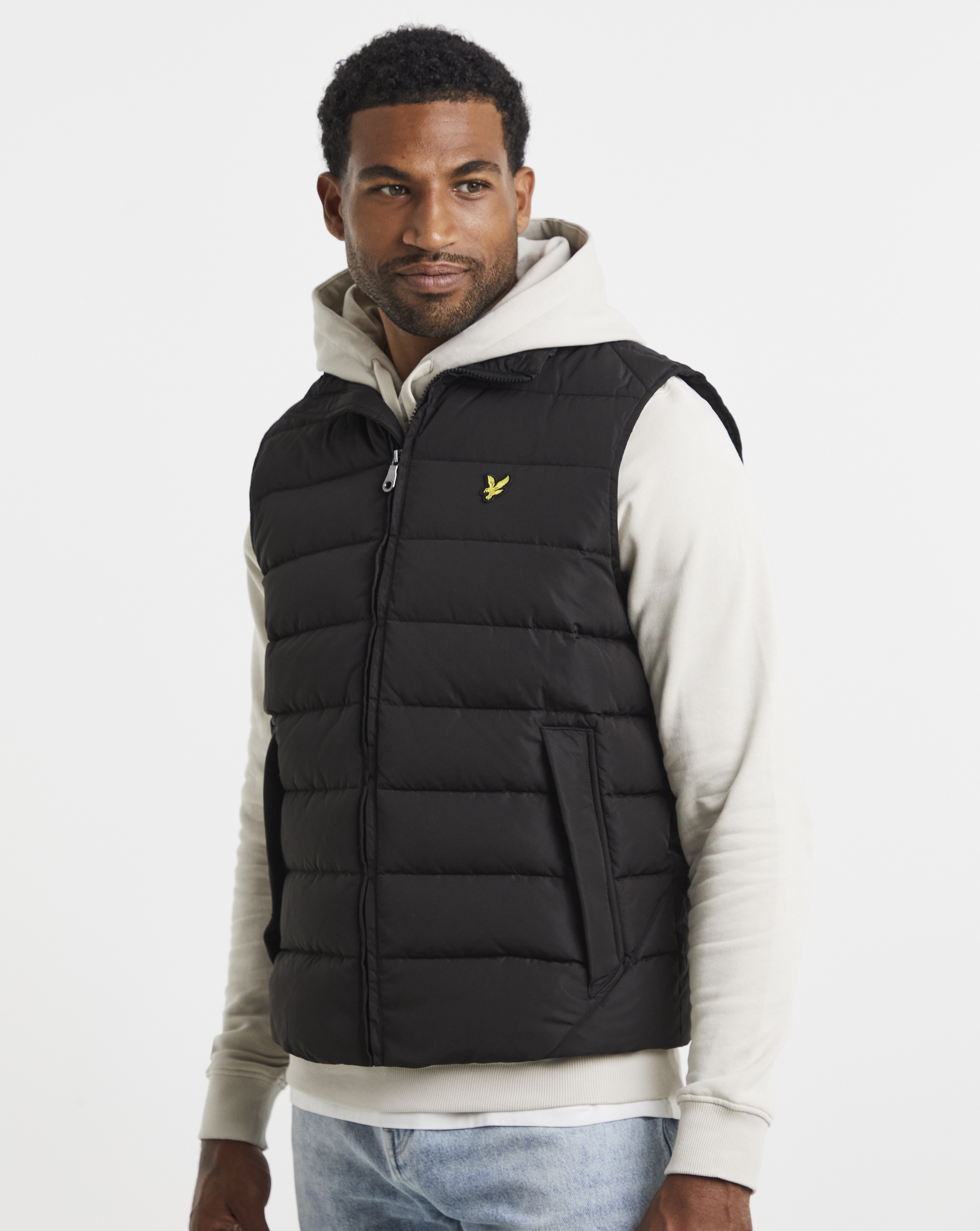 Lyle and Scott Quilted Gilet in Men's Size Large - Image 3