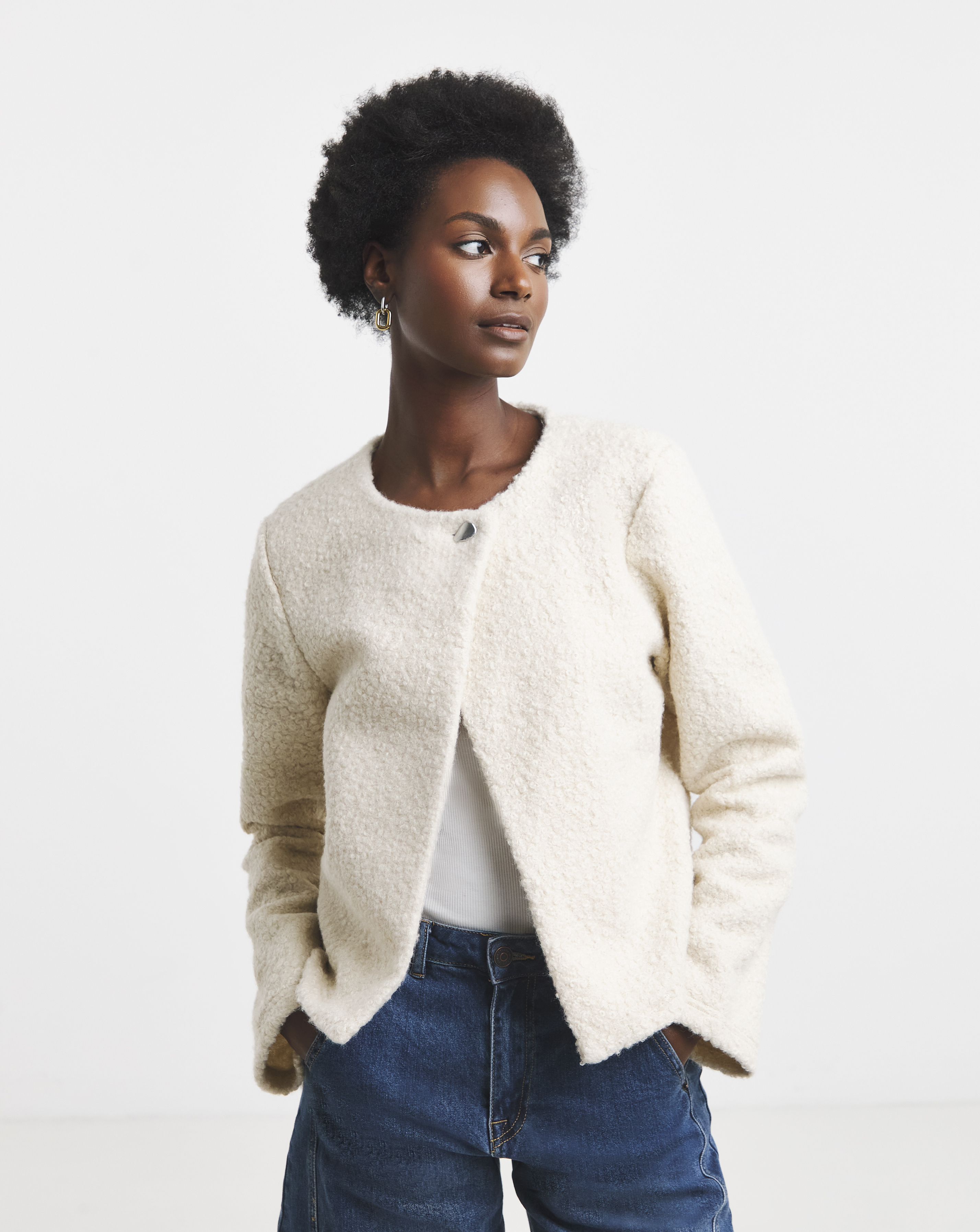 JDY Detail Jersey Cardigan