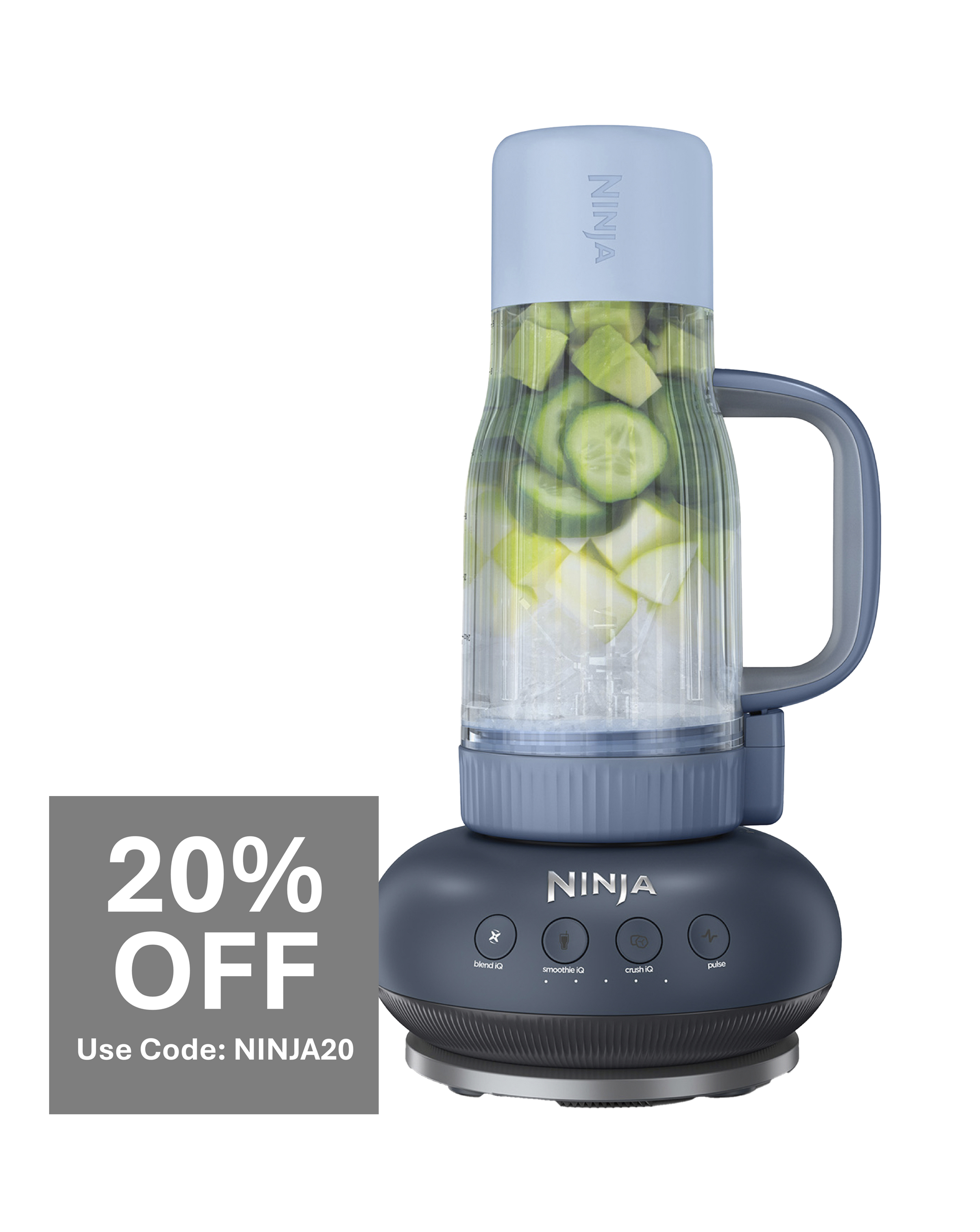 Ninja BlendBoss Tumbler Blender - DB351UKCY Cyber Space