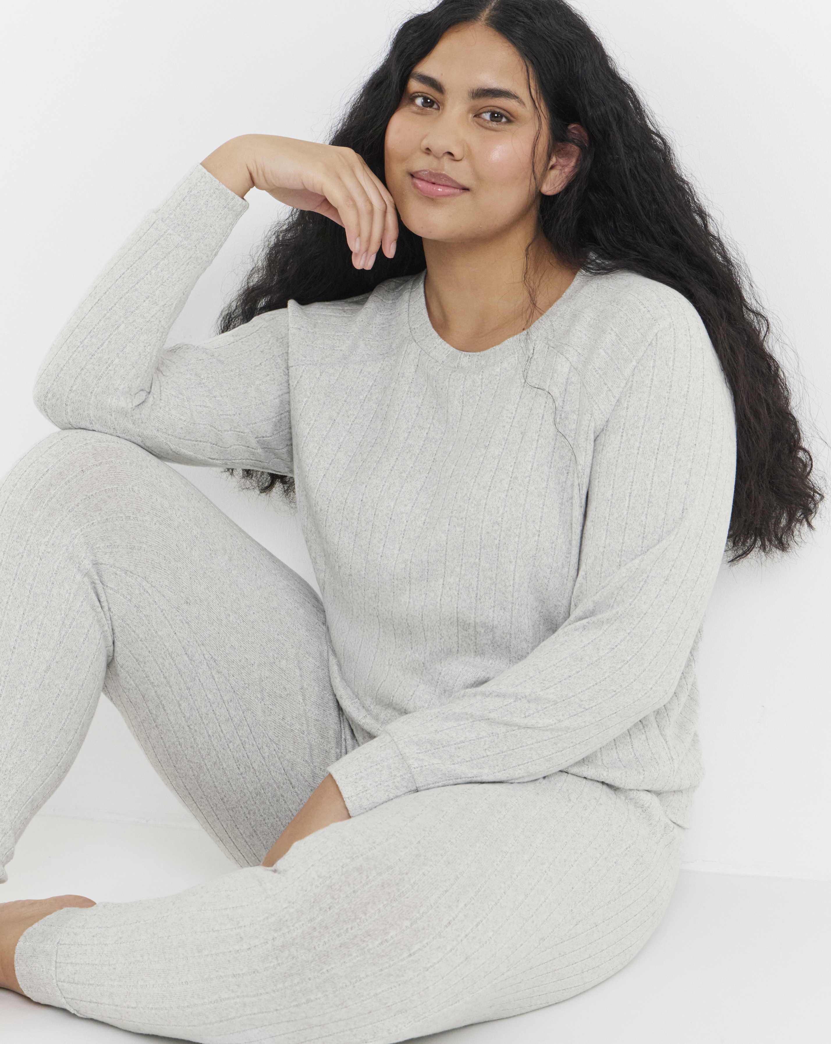 New In - Figleaves Soft Rib Lounge Set