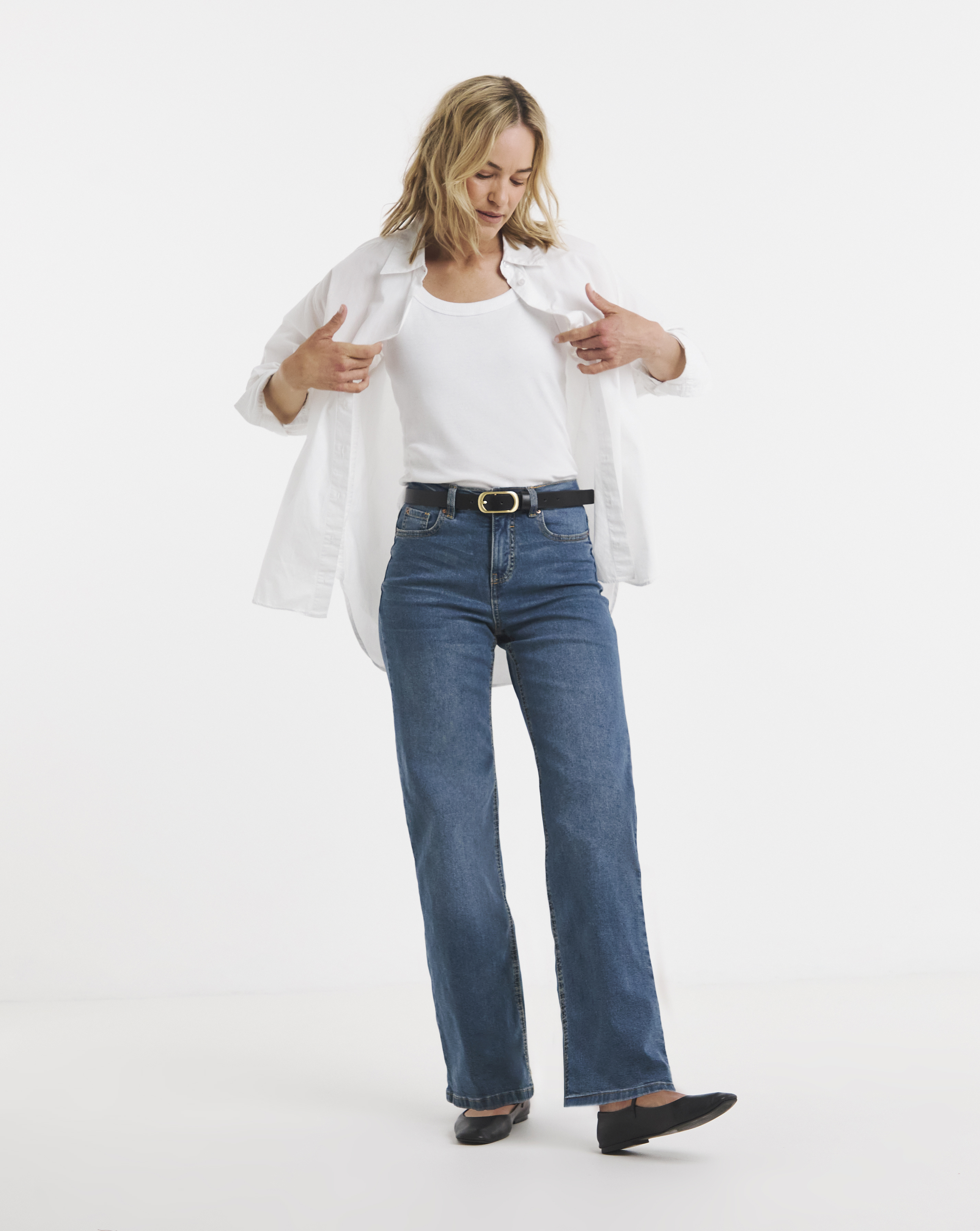 24/7 Wide Leg Jeans