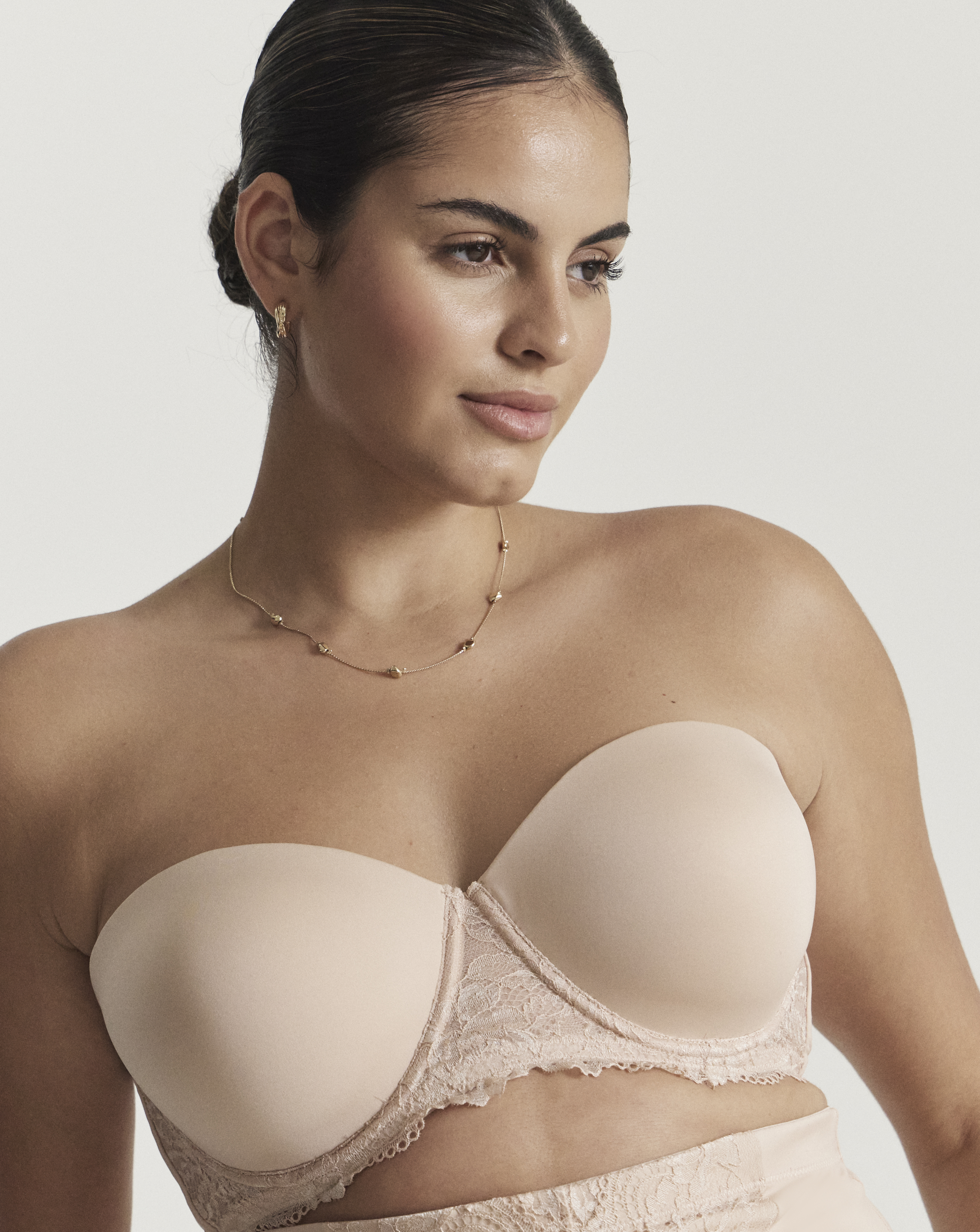 Ella Moulded Multiway Bra Blush