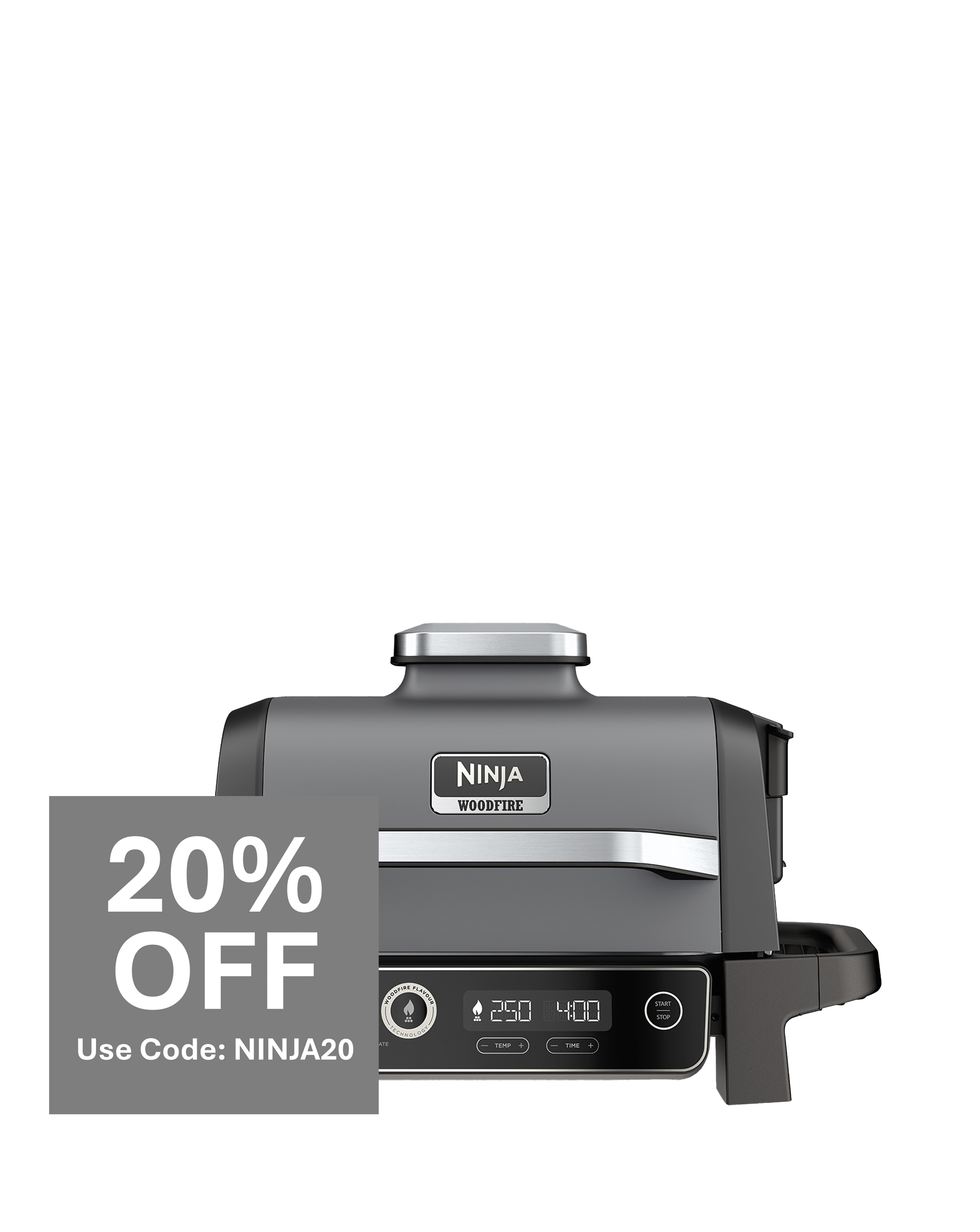 Ninja Woodfire Electric BBQ Grill & Smoker OG701UK