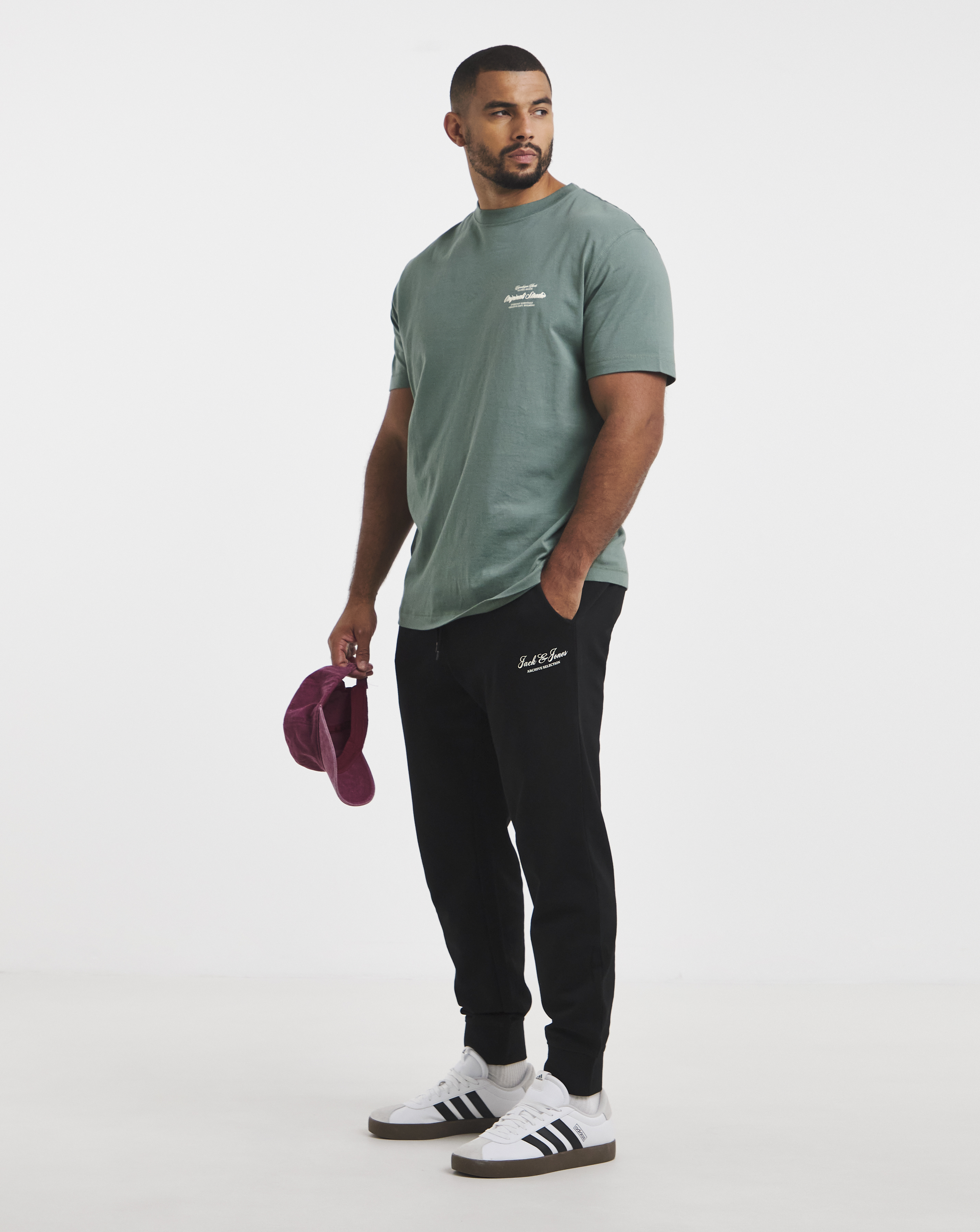 Jack & Jones Gordon Logo Jogger - Black