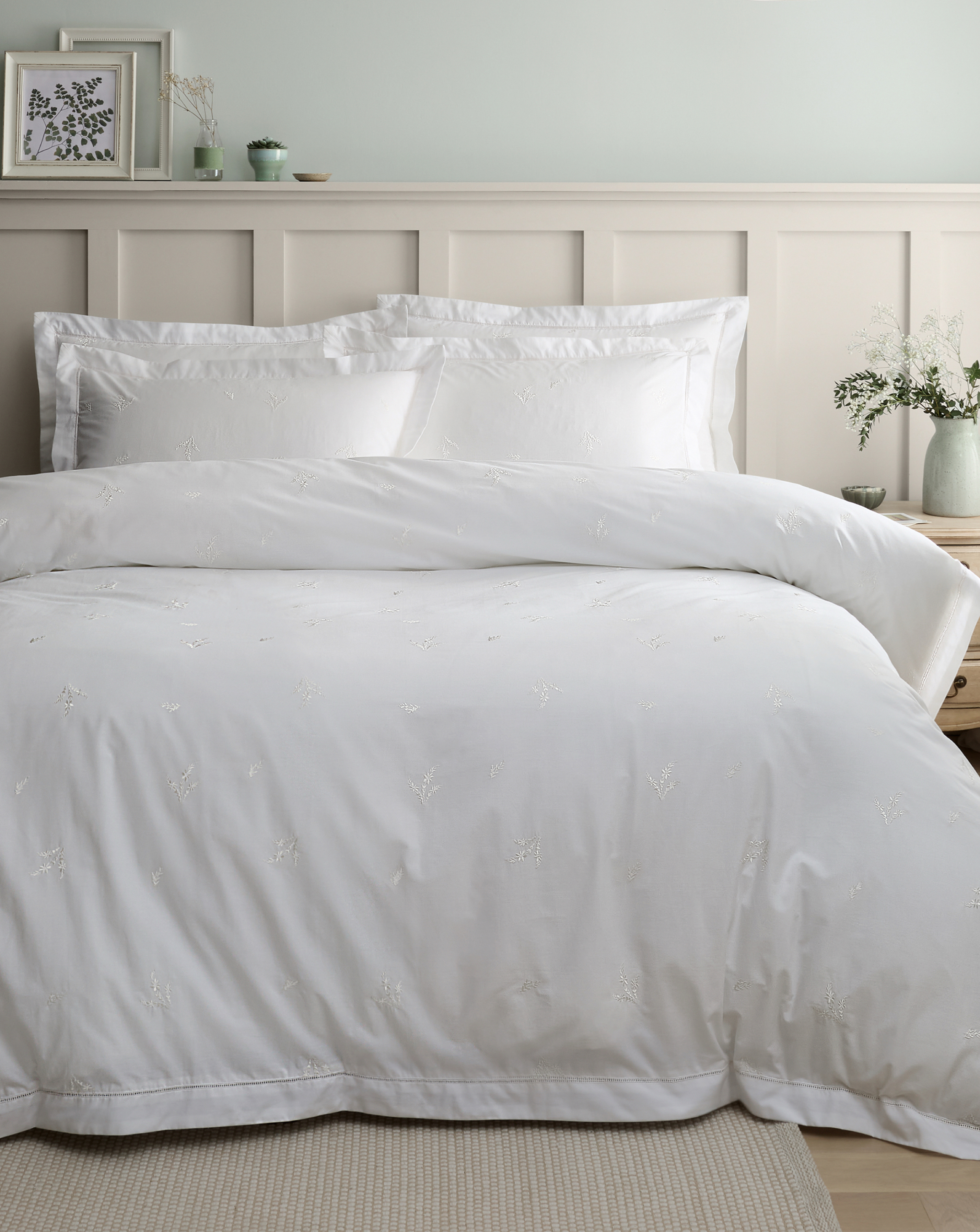 Bianca Lottie Embroidery Duvet Cover Set