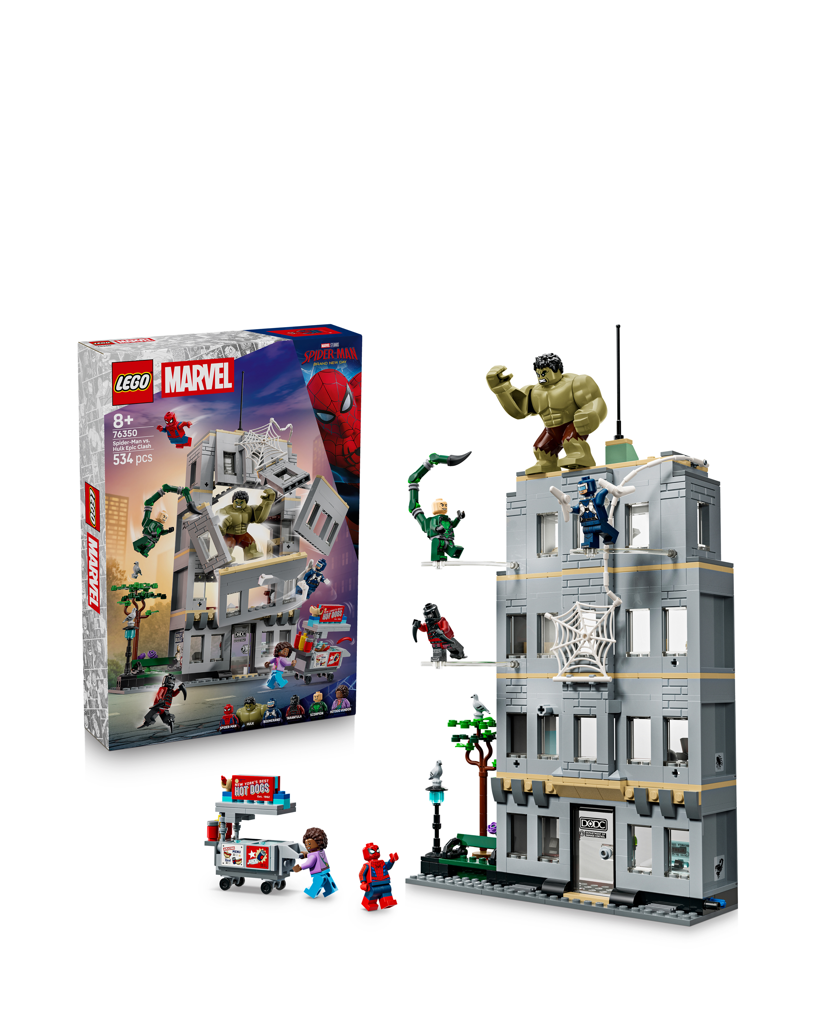 New In - LEGO Marvel Spider-Man vs.Hulk 76350