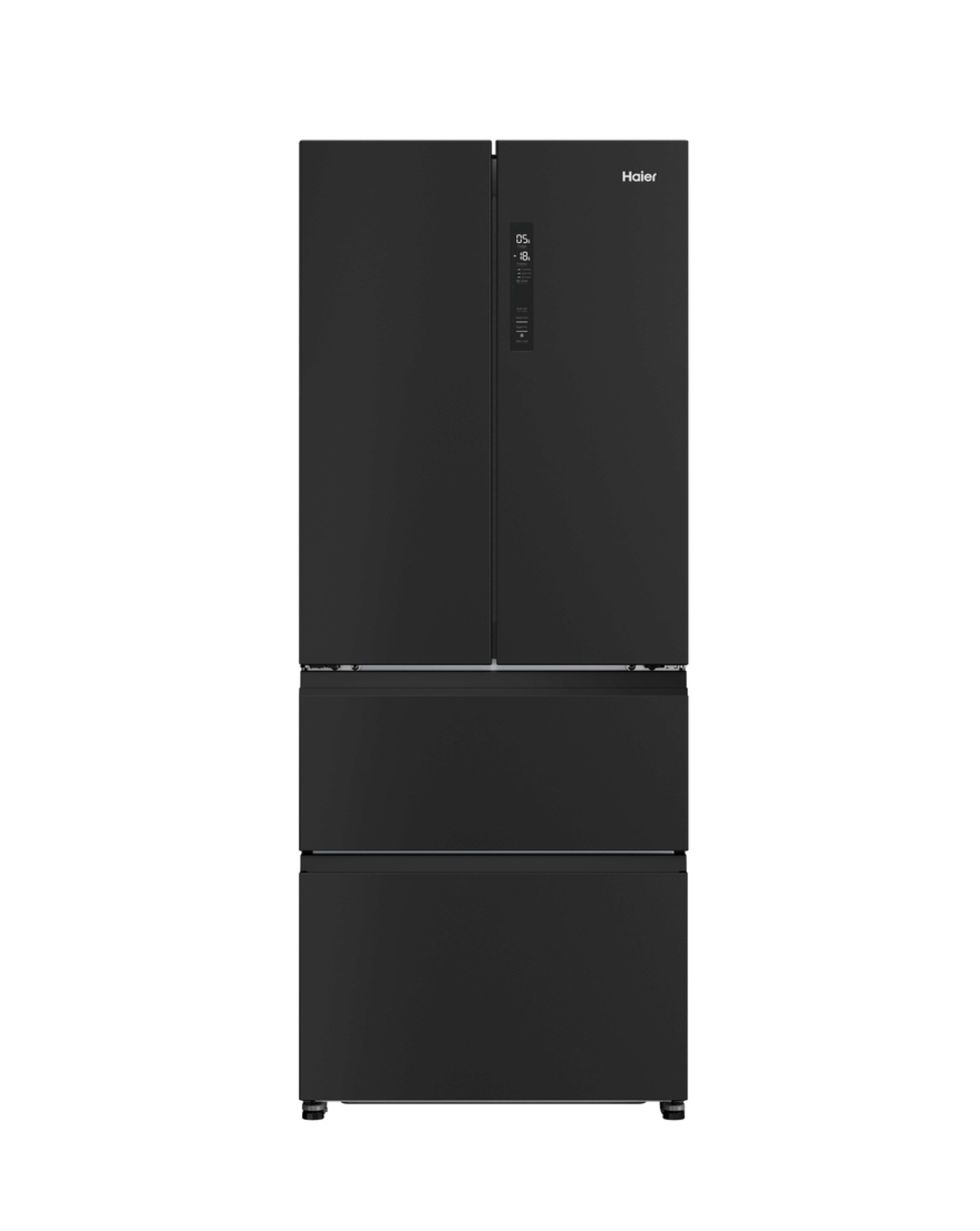 Haier FD 70 Series 3 HFR3718ENPT Total No Frost Multi-door American Fridge Freezer - Slate Black - E Rated + Install