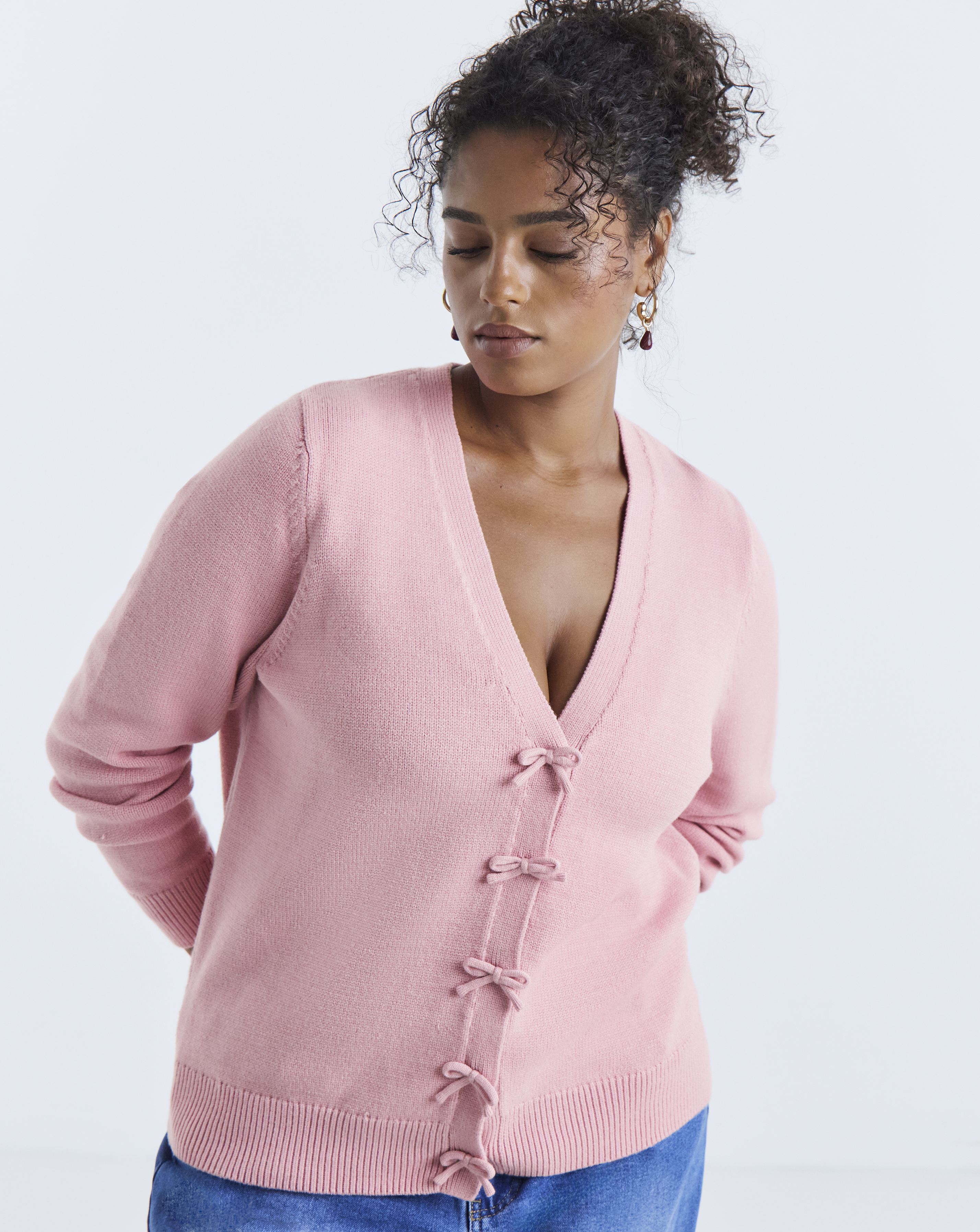 New In - Bow Cardigan
