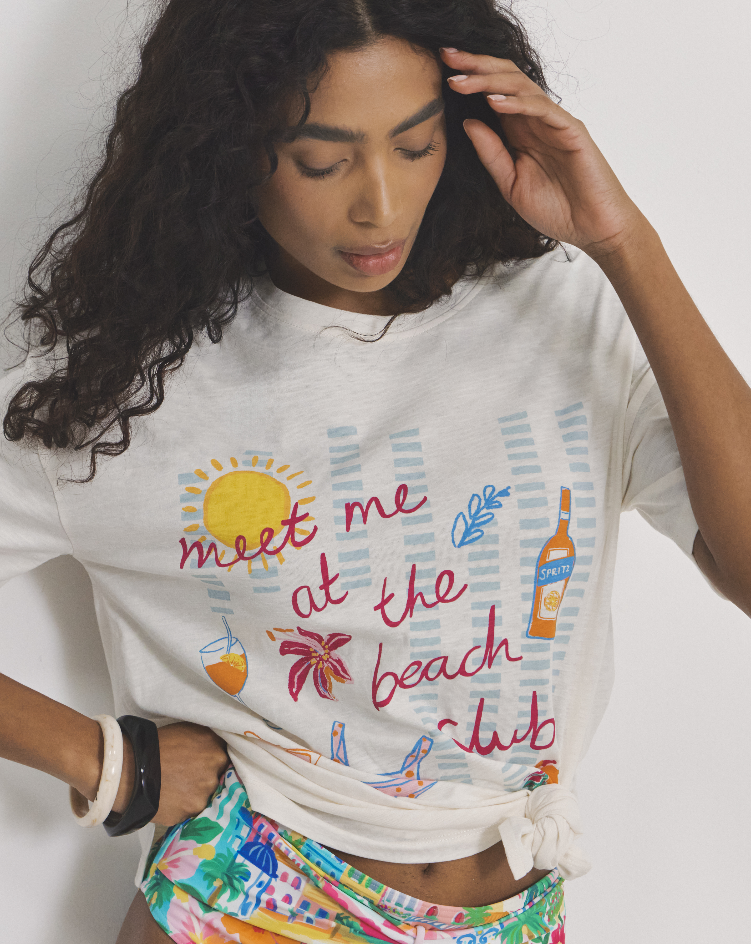 Graphic Beach Tshirt