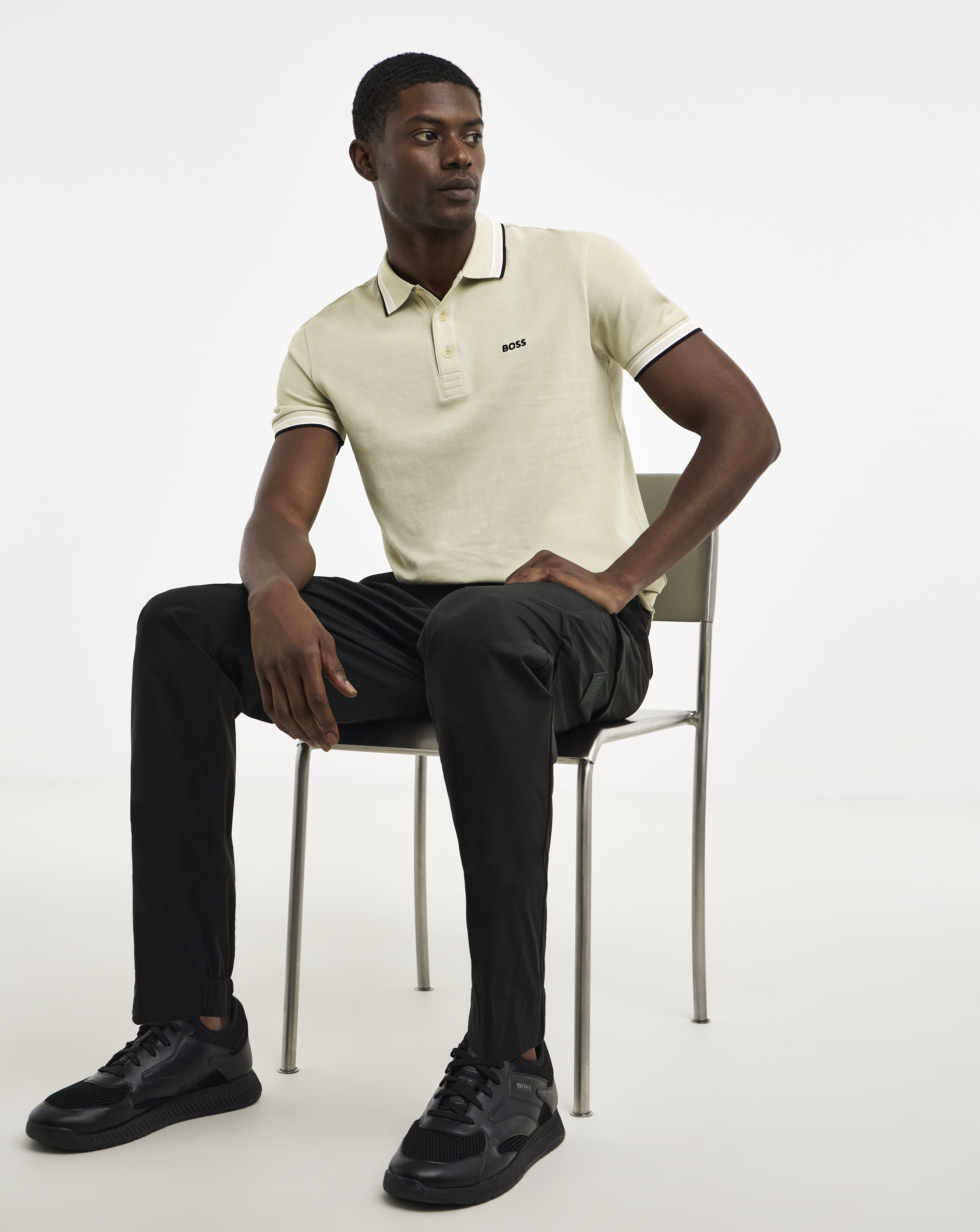 BOSS Paddy Polo - Light Beige