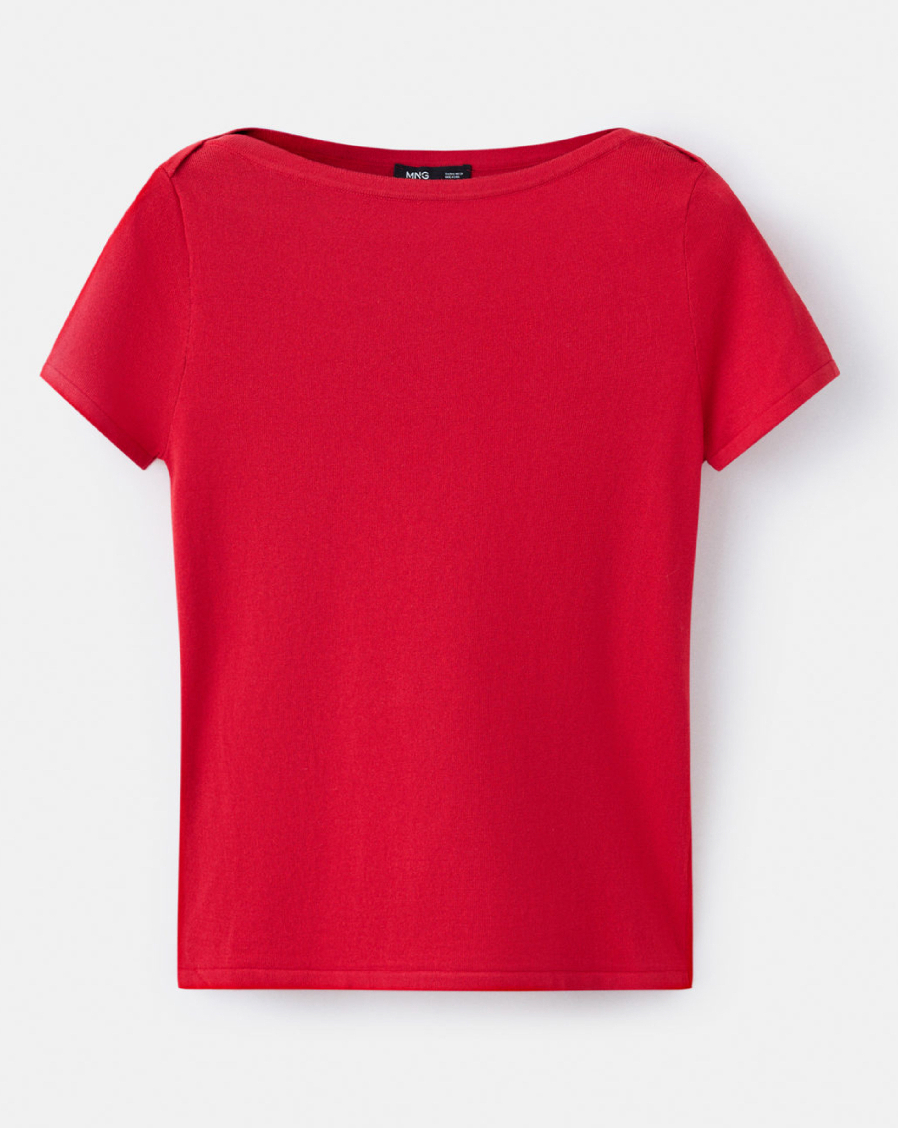 New In - Mango Short-Sleeved Fine-Knit Sweater