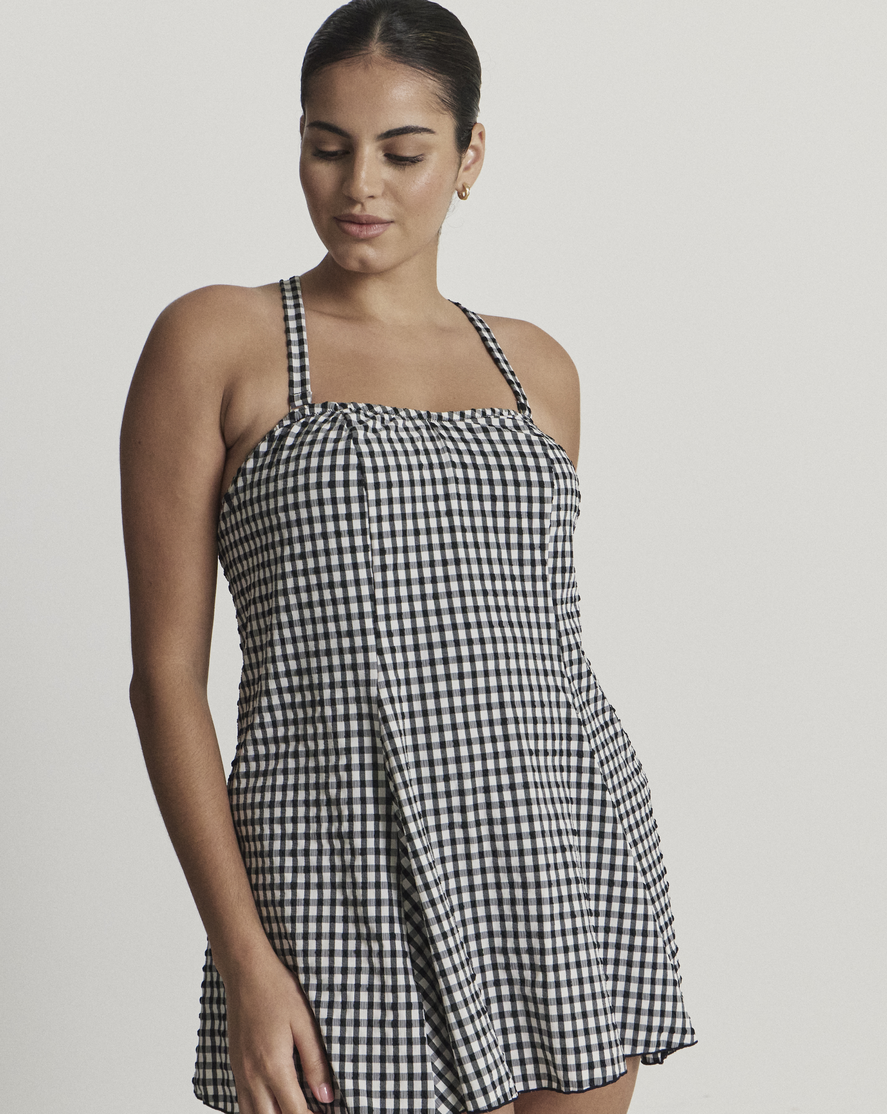 Gingham Swimdress