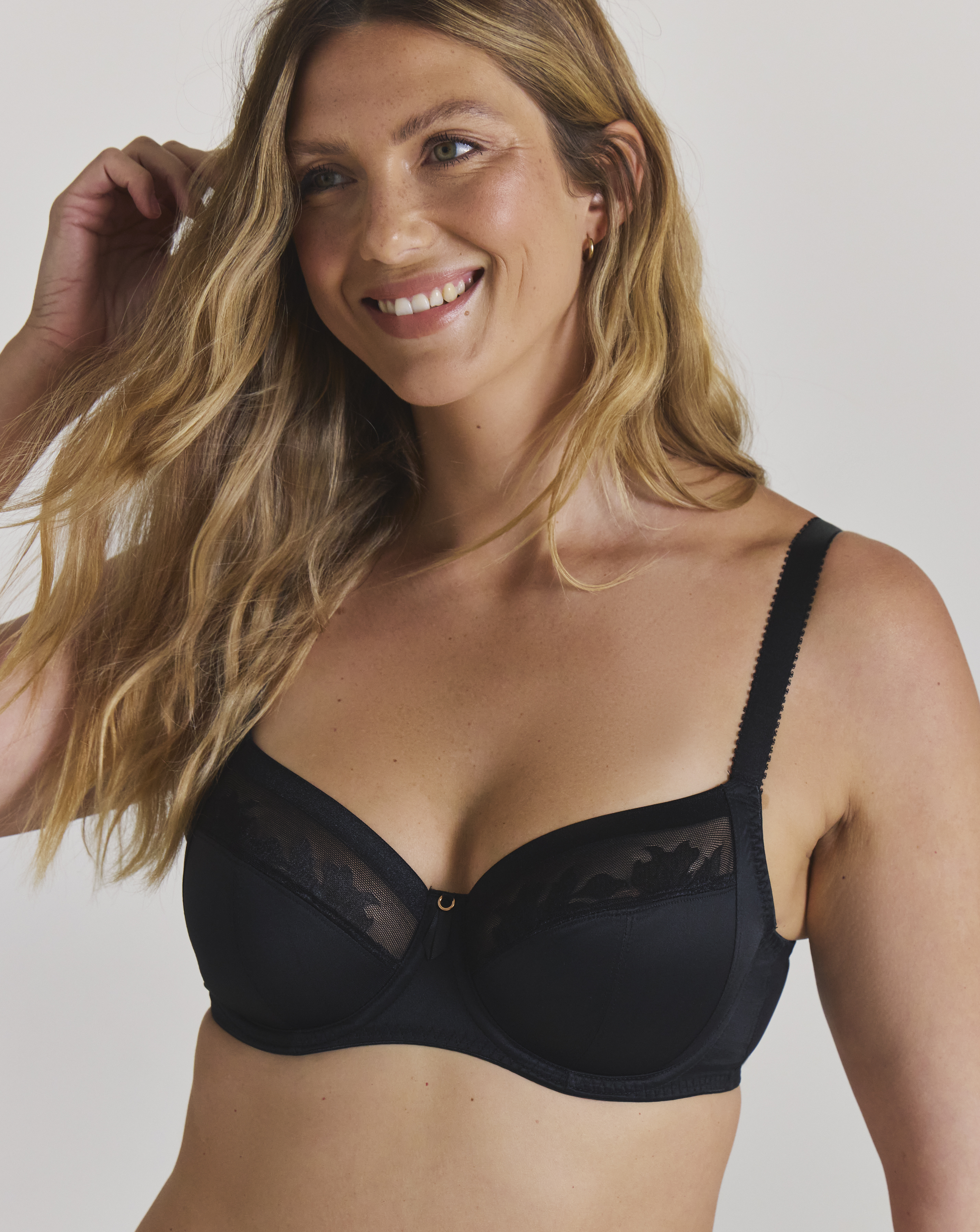 Fantasie Black Illusion Full Cup Bra - 32H