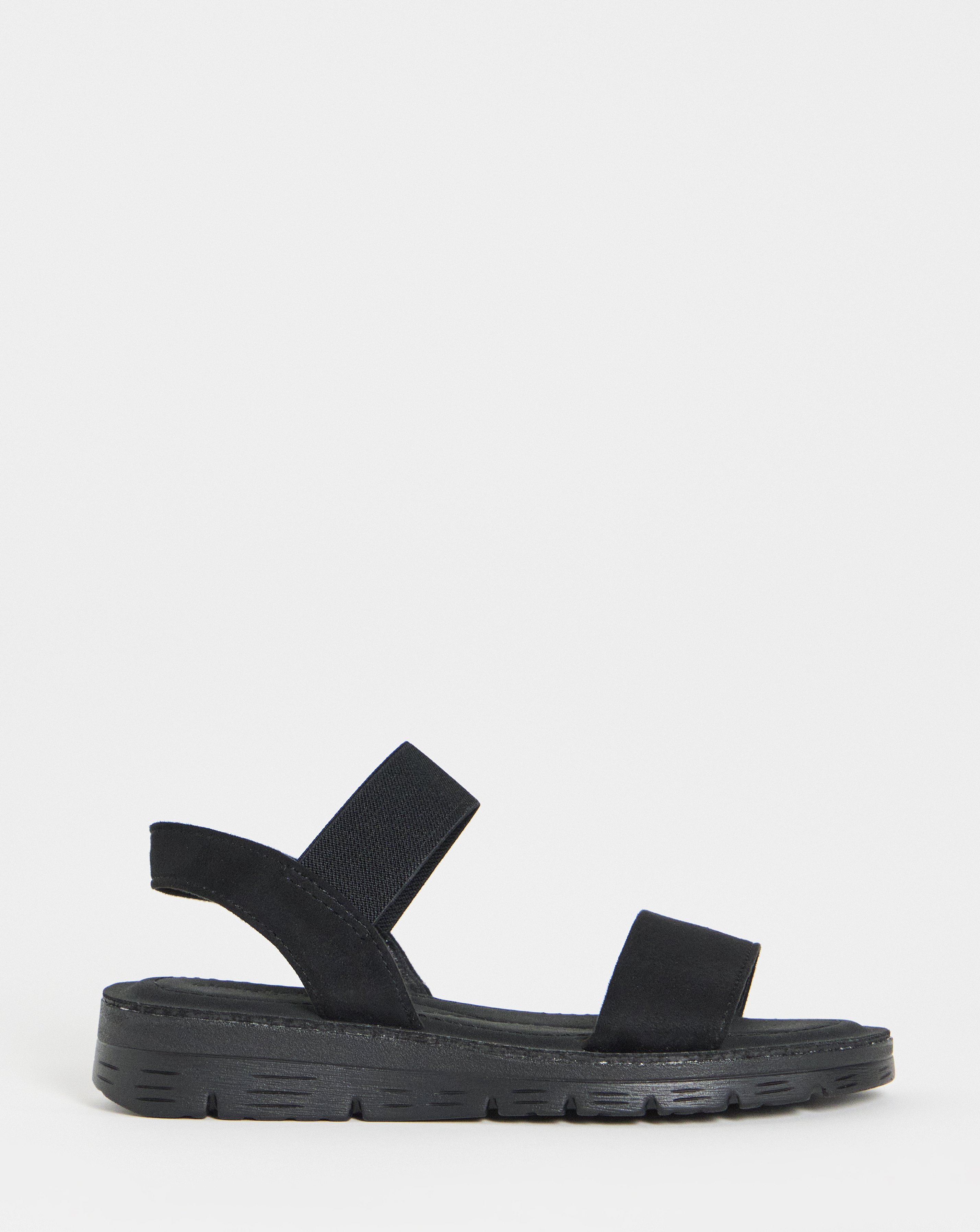 Stretchy Strap Sandal Wide